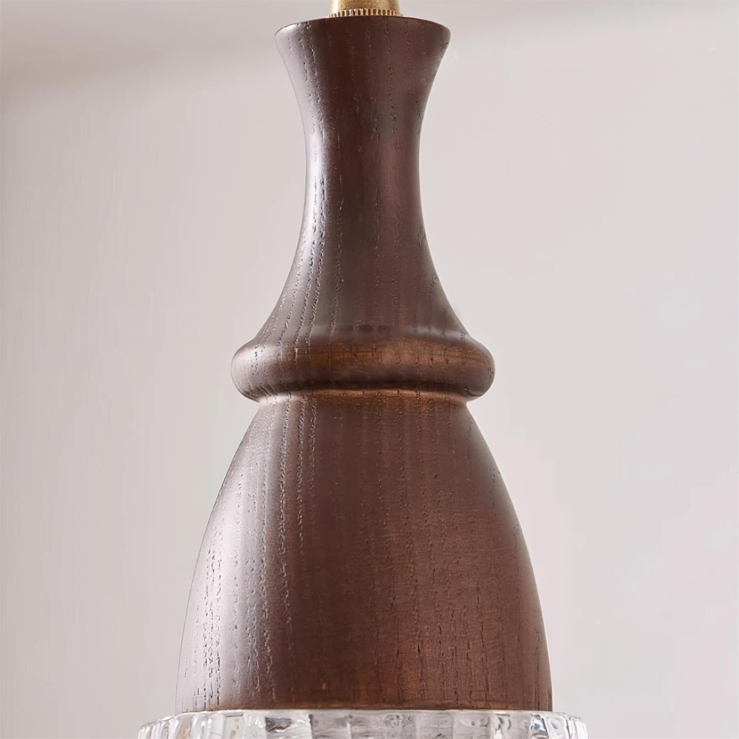 Lila Suspension Lampe en Verre Pliée Verte Vintage - Neutralighting