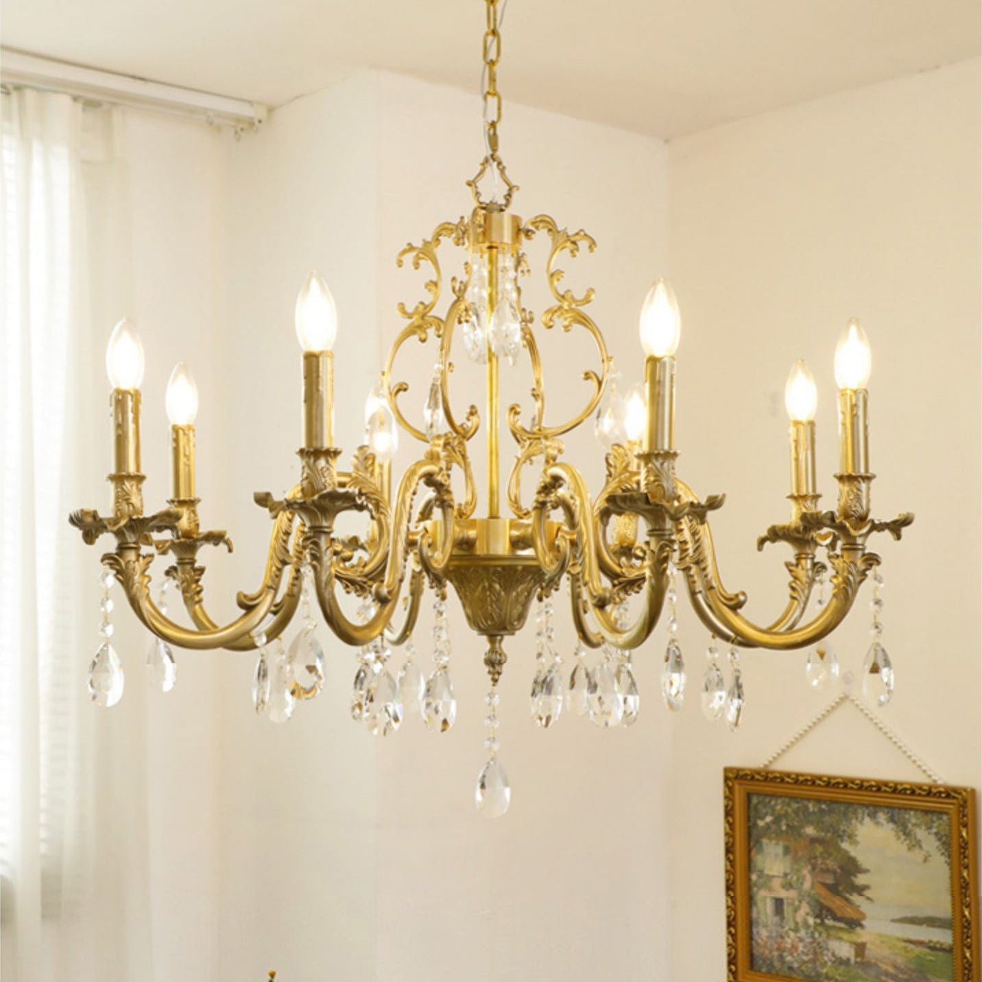 Felix Lustres en Cristal Luxueux