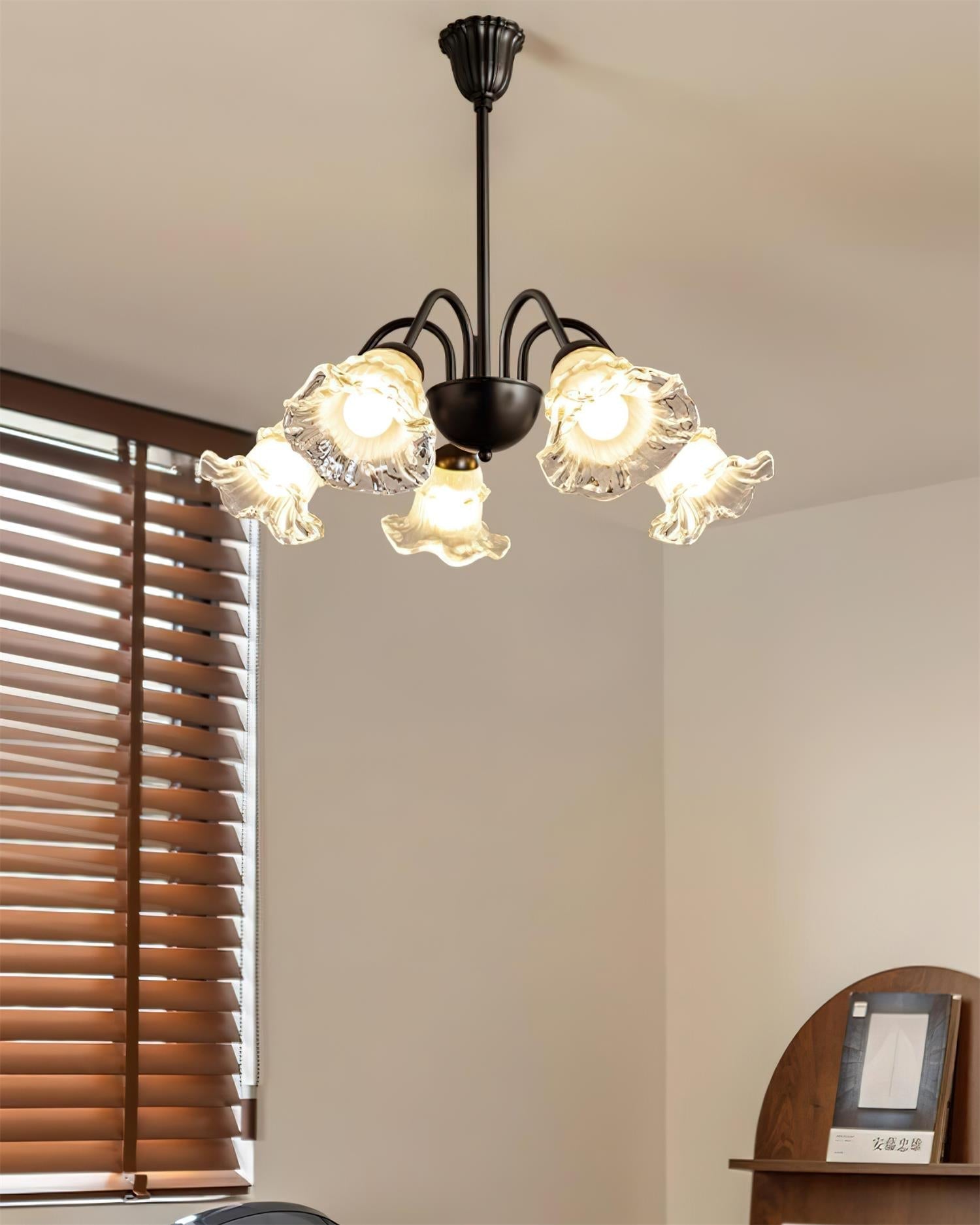 Lilura Lustre Pétale en Verre Fleur - Neutralighting