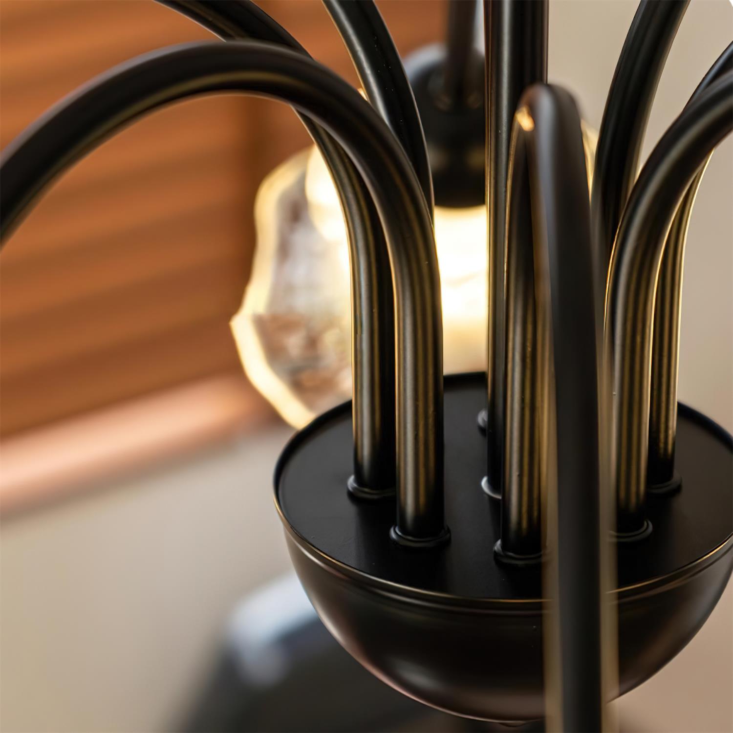 Lilura Lustre Pétale en Verre Fleur - Neutralighting