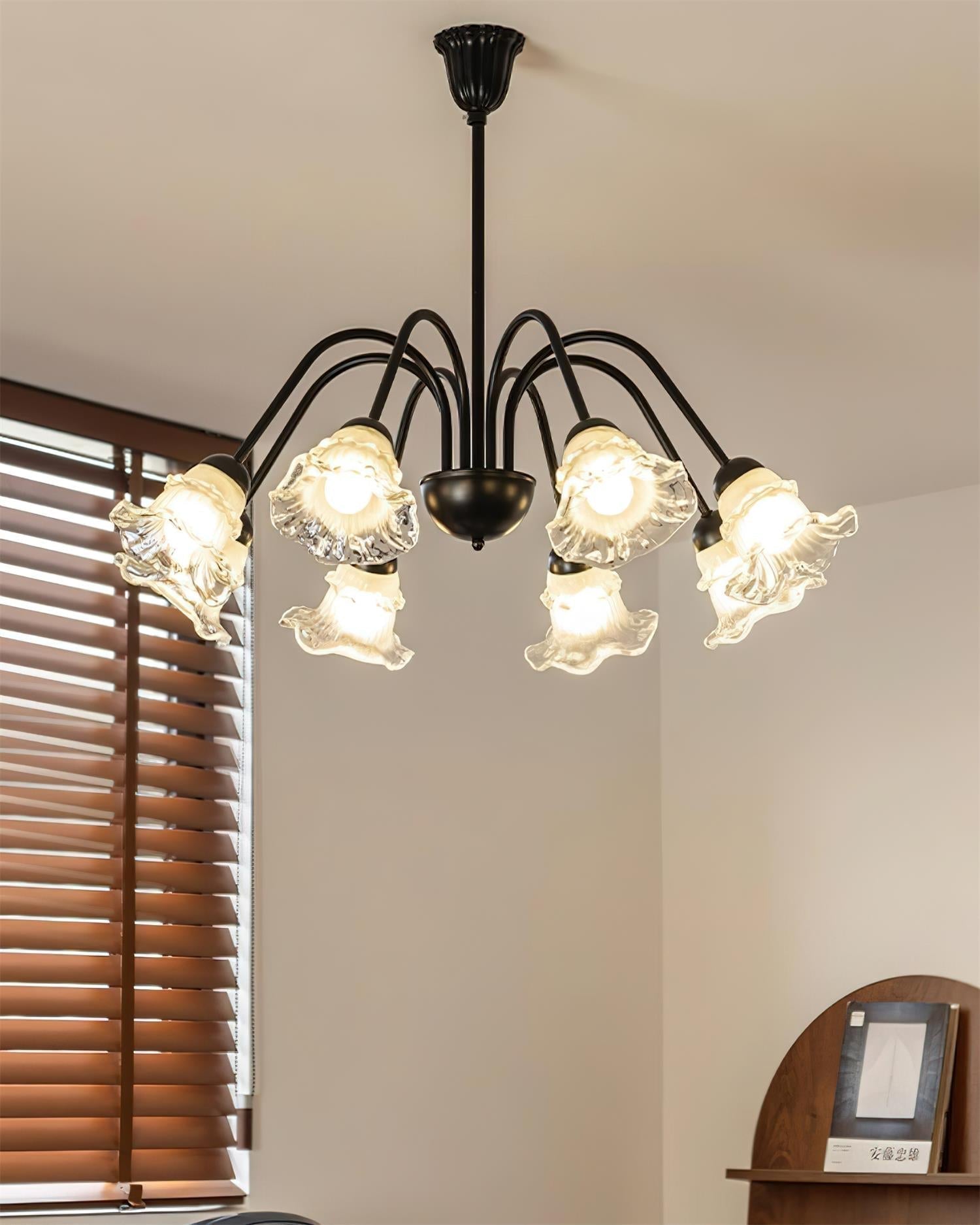 Lilura Lustre Pétale en Verre Fleur - Neutralighting