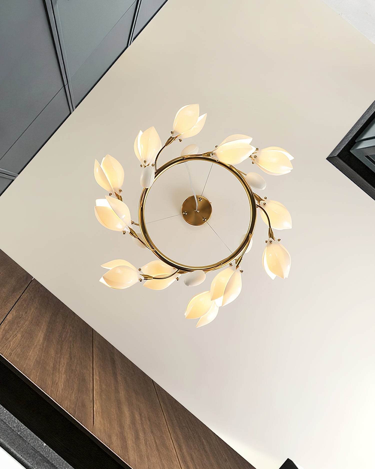 Lilyloop Lustre Cascade de Pétales Épanouis - Neutralighting