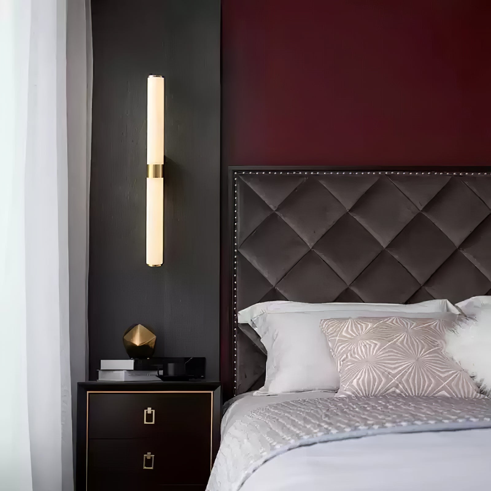 Olmirira Lampe Murale Minimaliste en Albâtre - Neutralighting