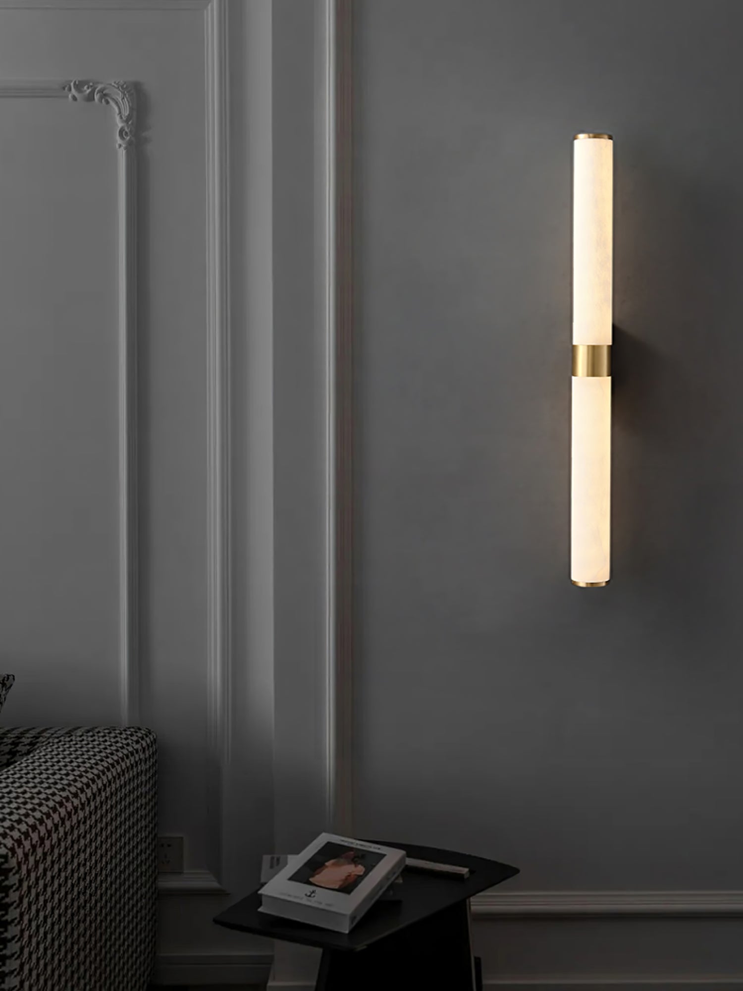 Olmirira Lampe Murale Minimaliste en Albâtre - Neutralighting
