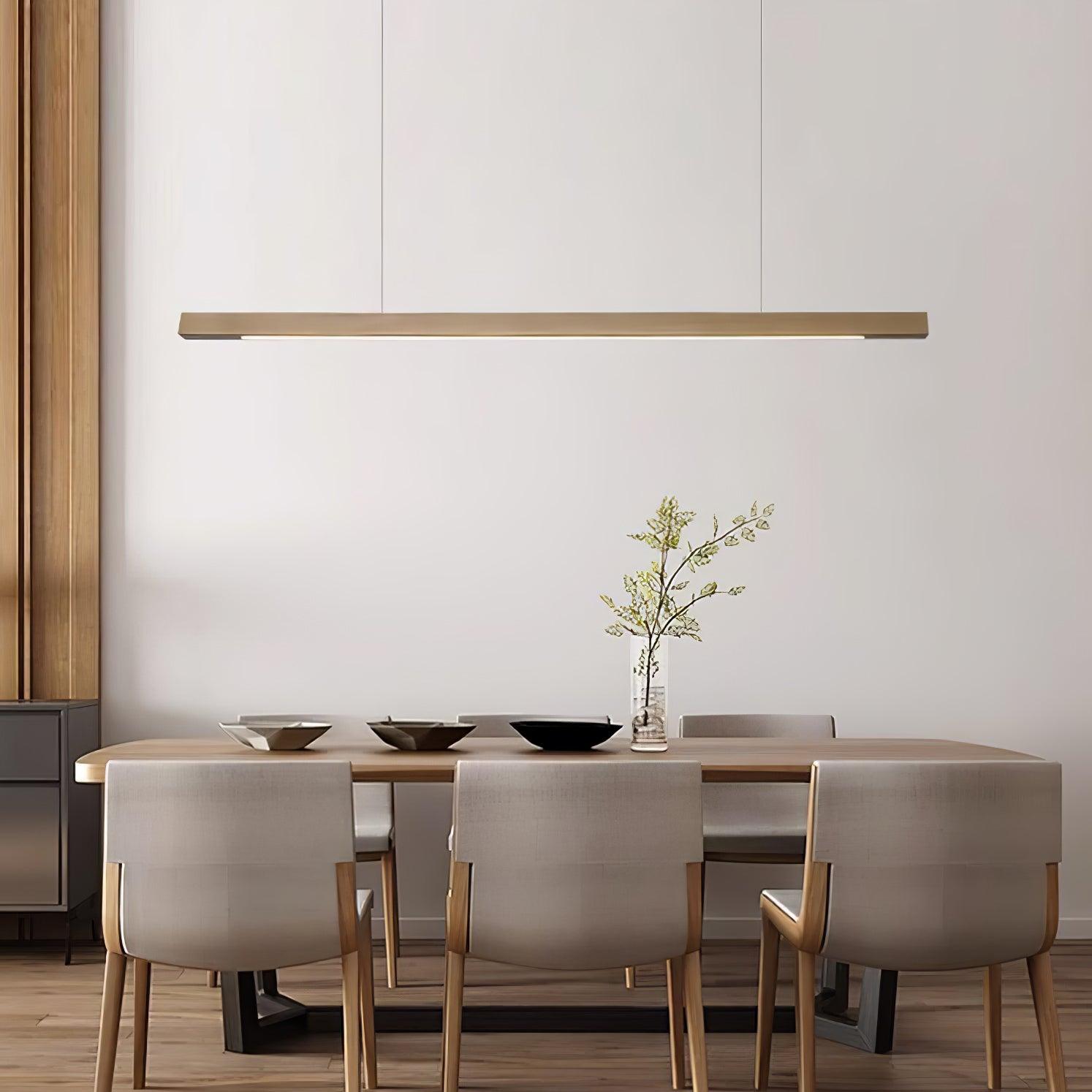 Xylo Suspension Linéaire Design en Bois - Neutralighting