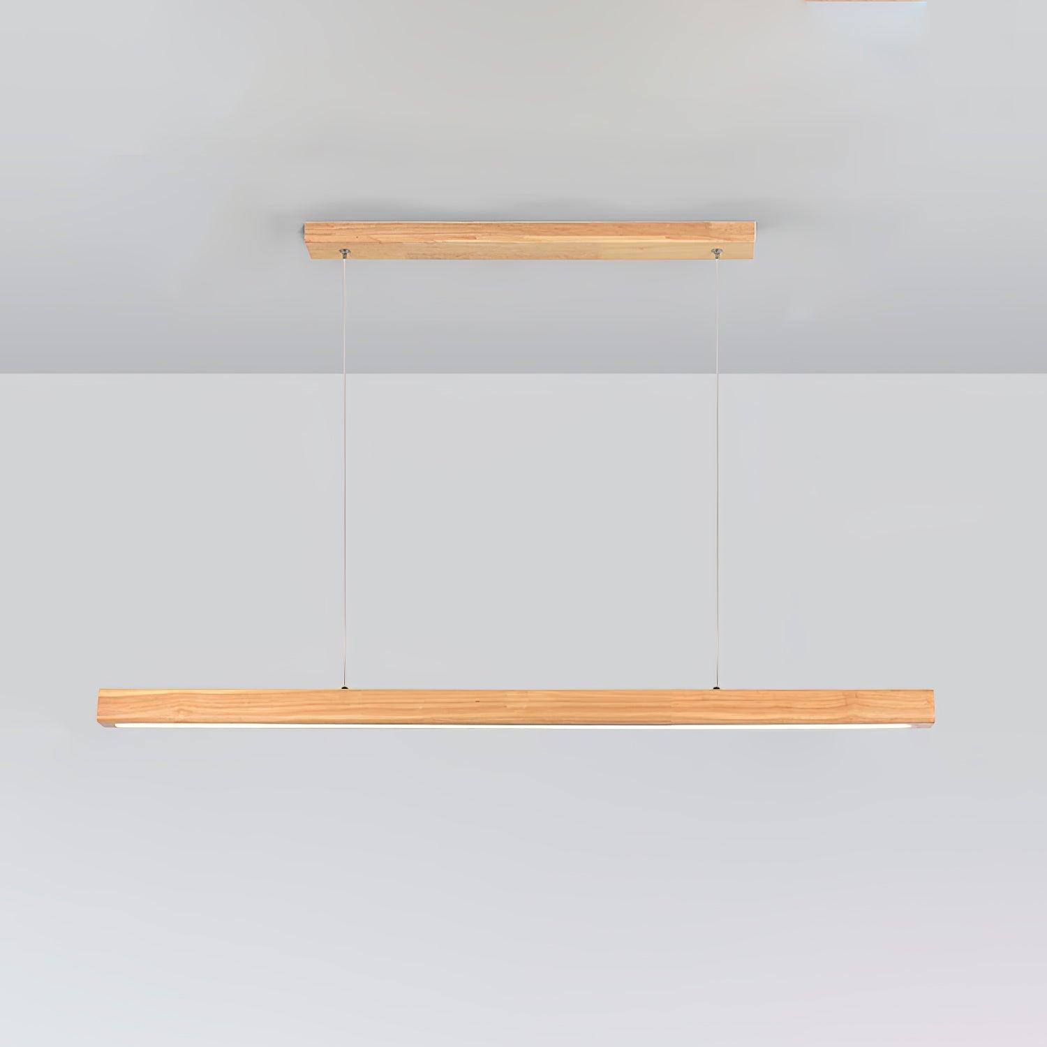 Xylo Suspension Linéaire Design en Bois - Neutralighting