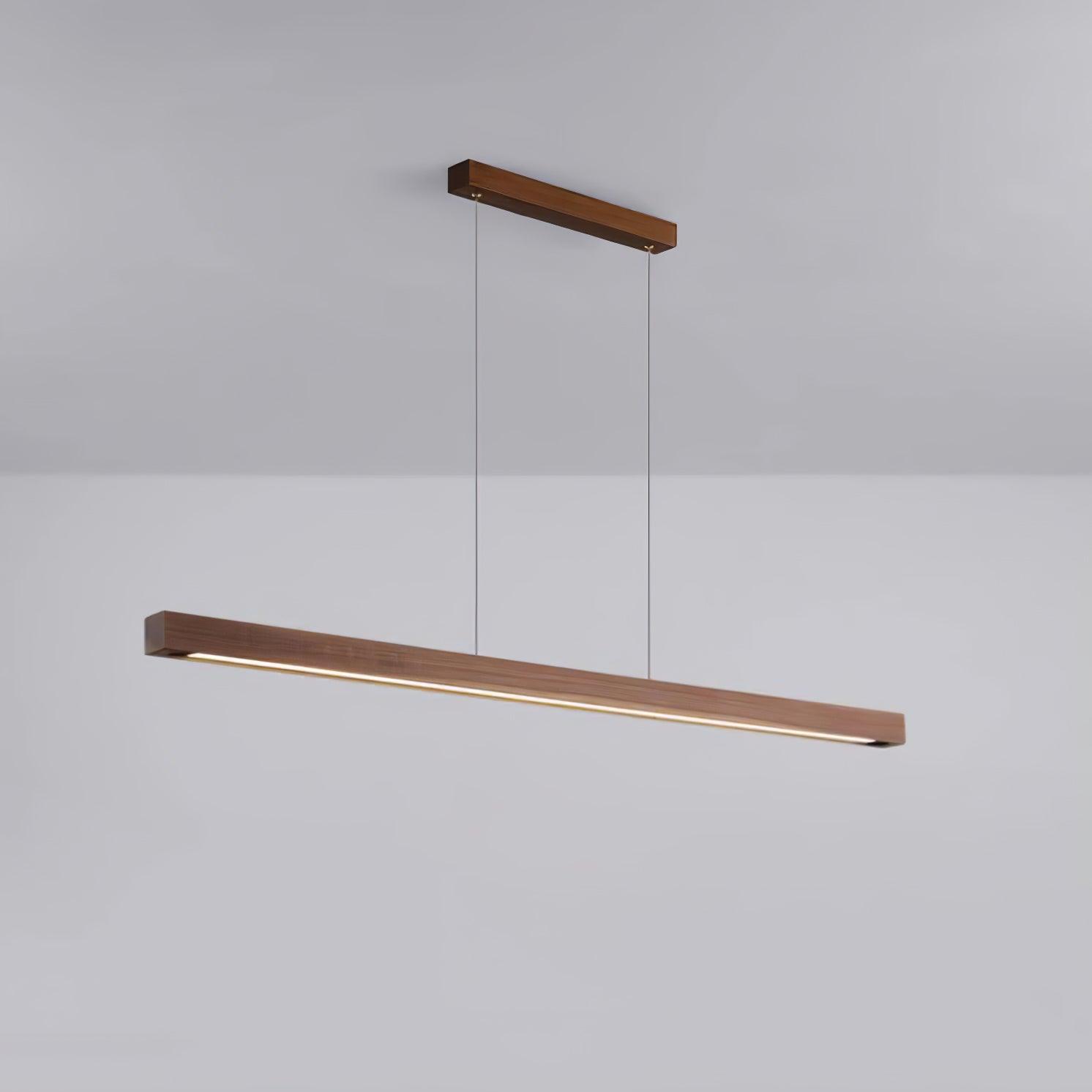 Xylo Suspension Linéaire Design en Bois - Neutralighting