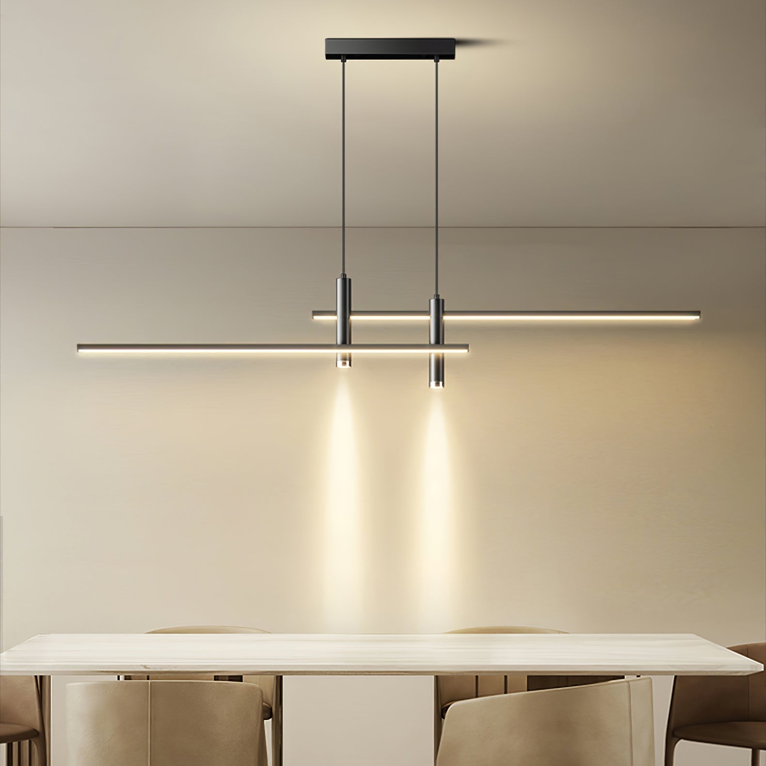 Lunaven Contemporary Pendant Light - Neutralighting
