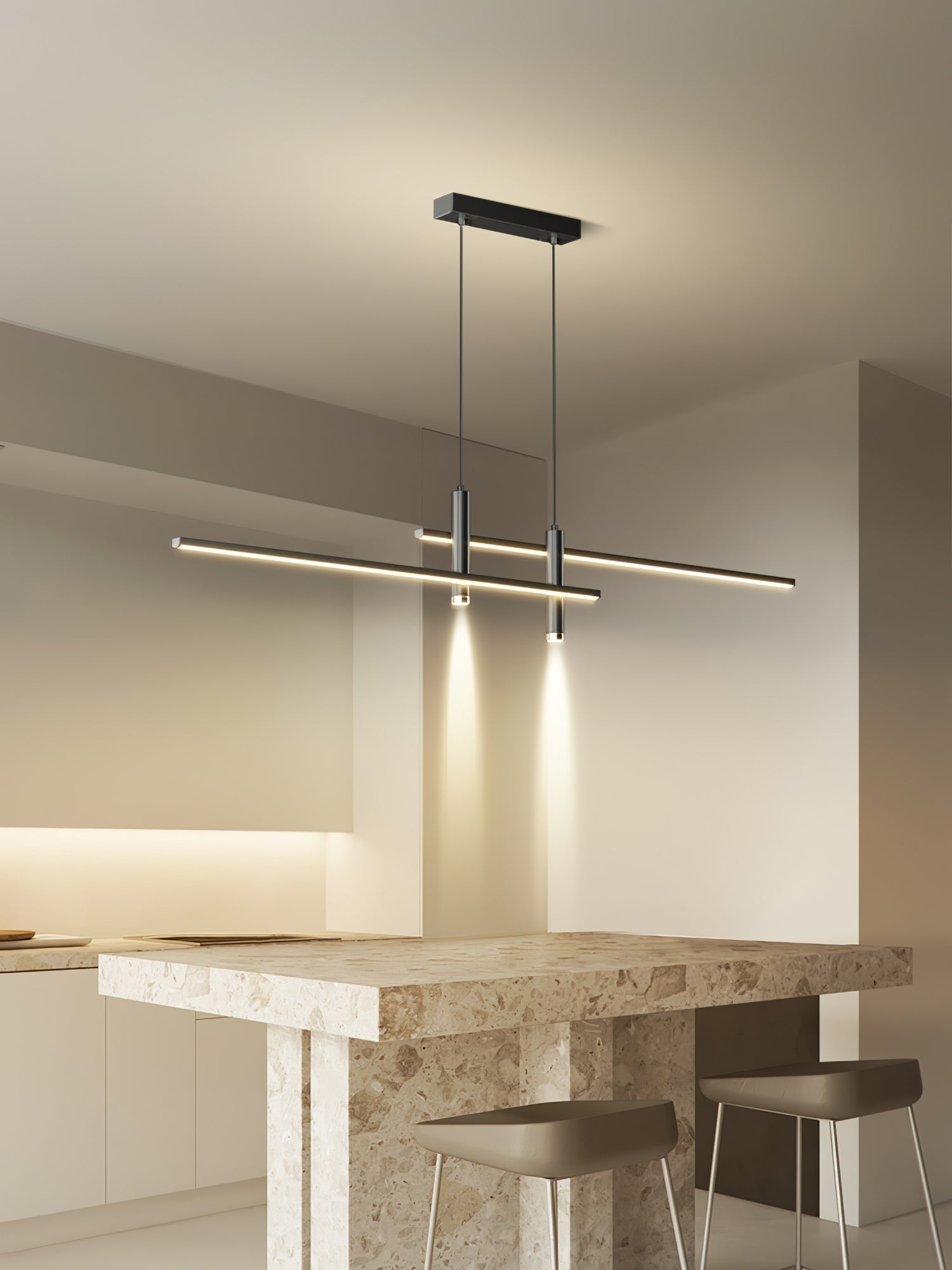 Lunaven Contemporary Pendant Light - Neutralighting
