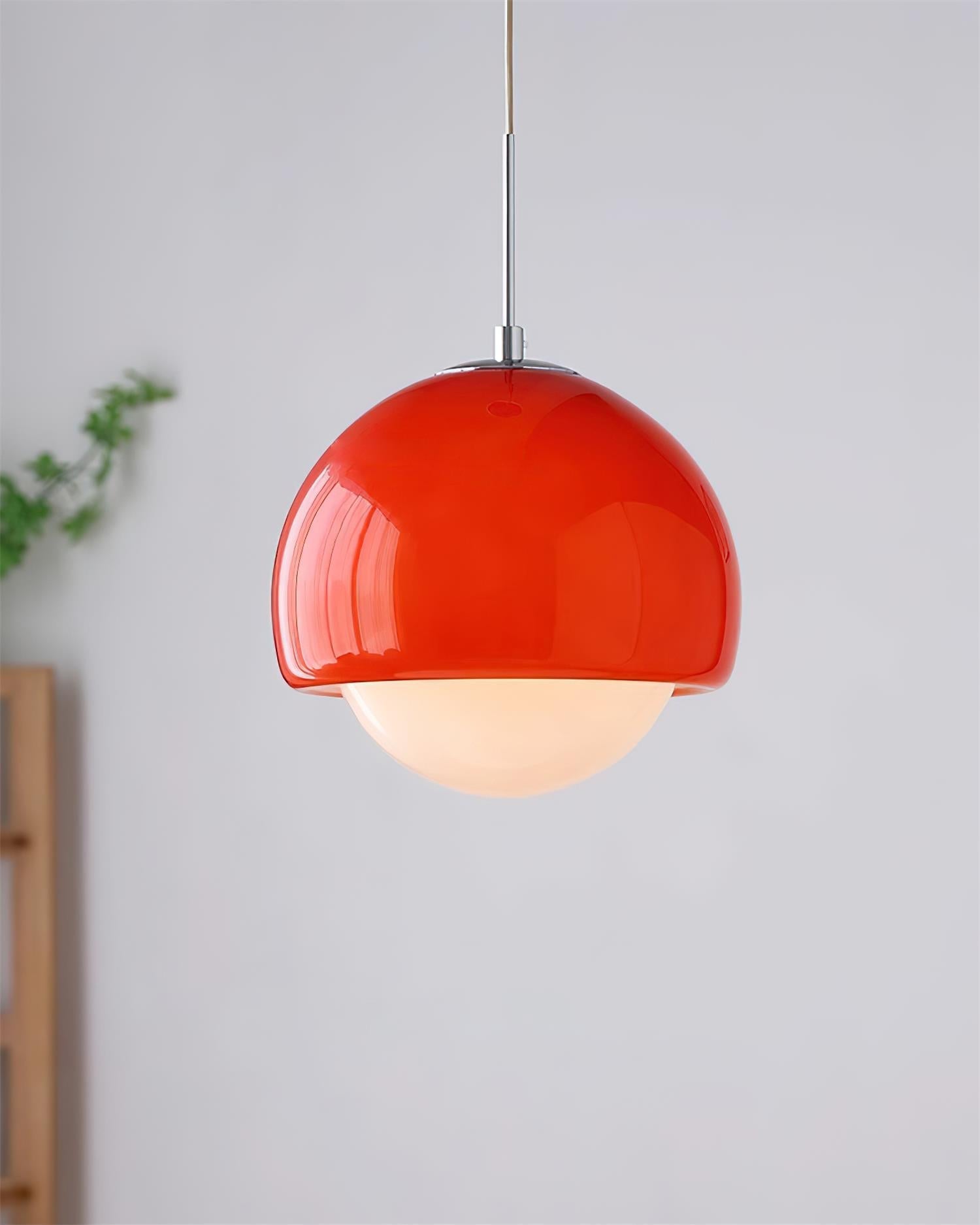 Tera Lampe Pendante Rétro Moderne en Verre - Neutralighting