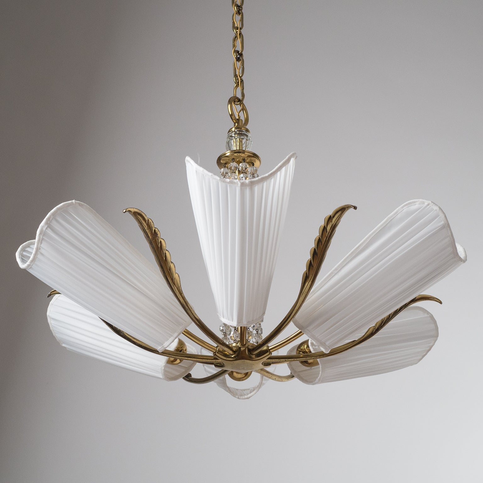 Arsole Lustre en Cristal et Tissu à Créativité Individuelle - Neutralighting