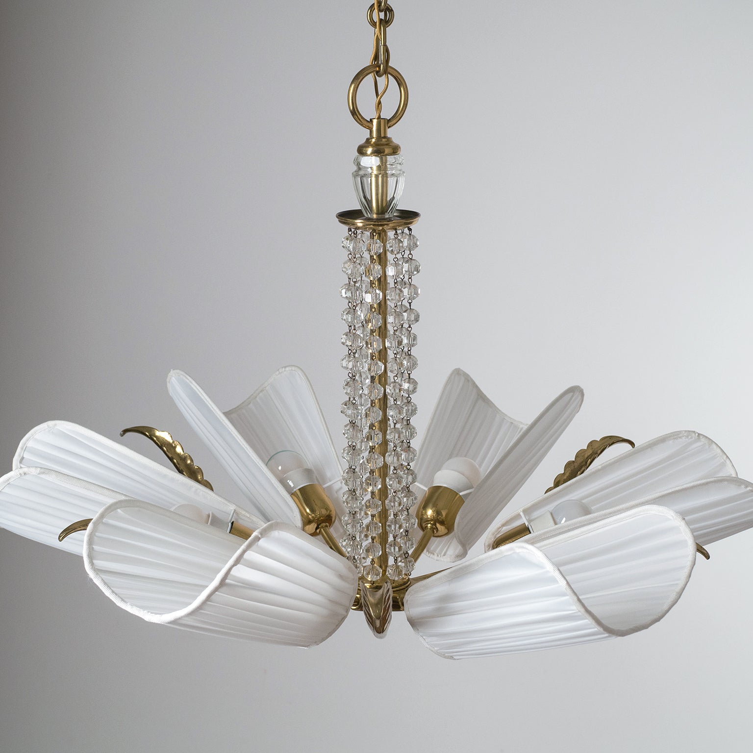 Arsole Lustre en Cristal et Tissu à Créativité Individuelle - Neutralighting