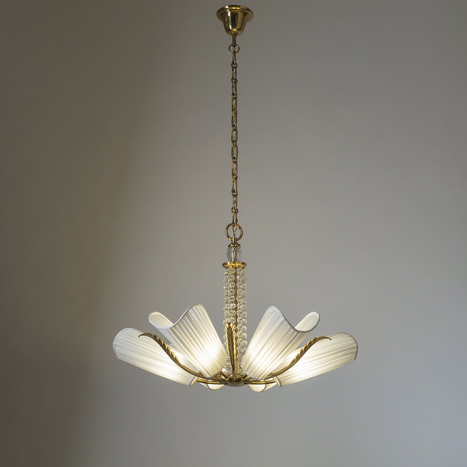 Arsole Lustre en Cristal et Tissu à Créativité Individuelle - Neutralighting