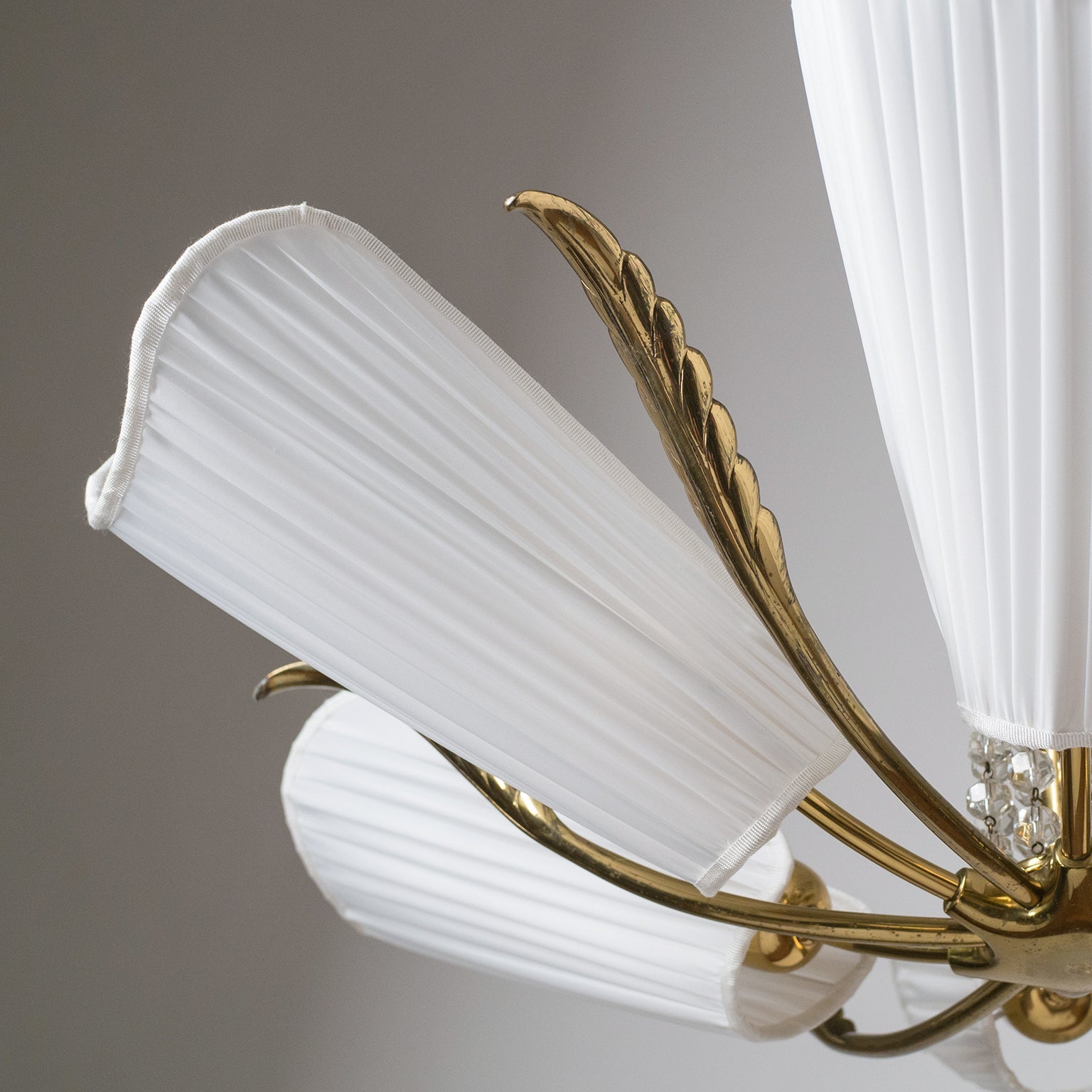 Arsole Lustre en Cristal et Tissu à Créativité Individuelle - Neutralighting