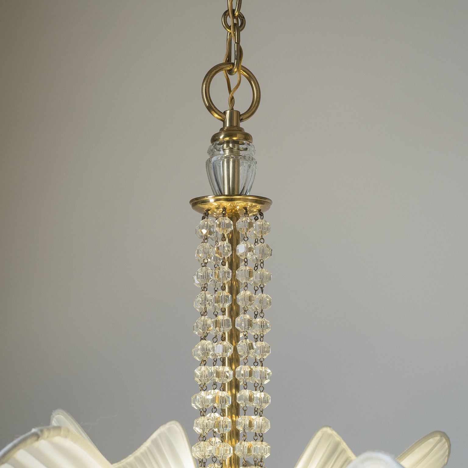 Arsole Lustre en Cristal et Tissu à Créativité Individuelle - Neutralighting