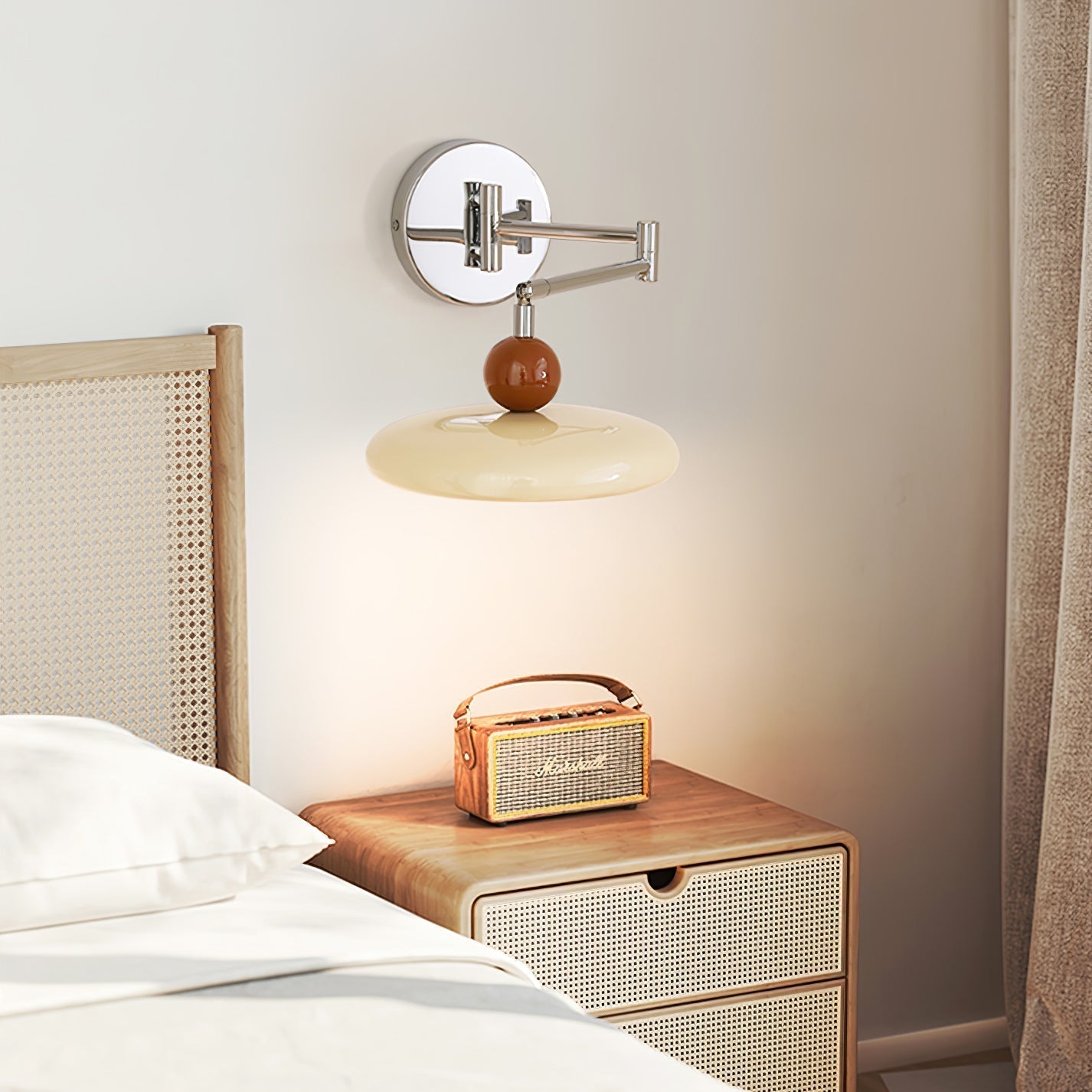 Virelse Applique murale vintage en acrylique - Neutralighting