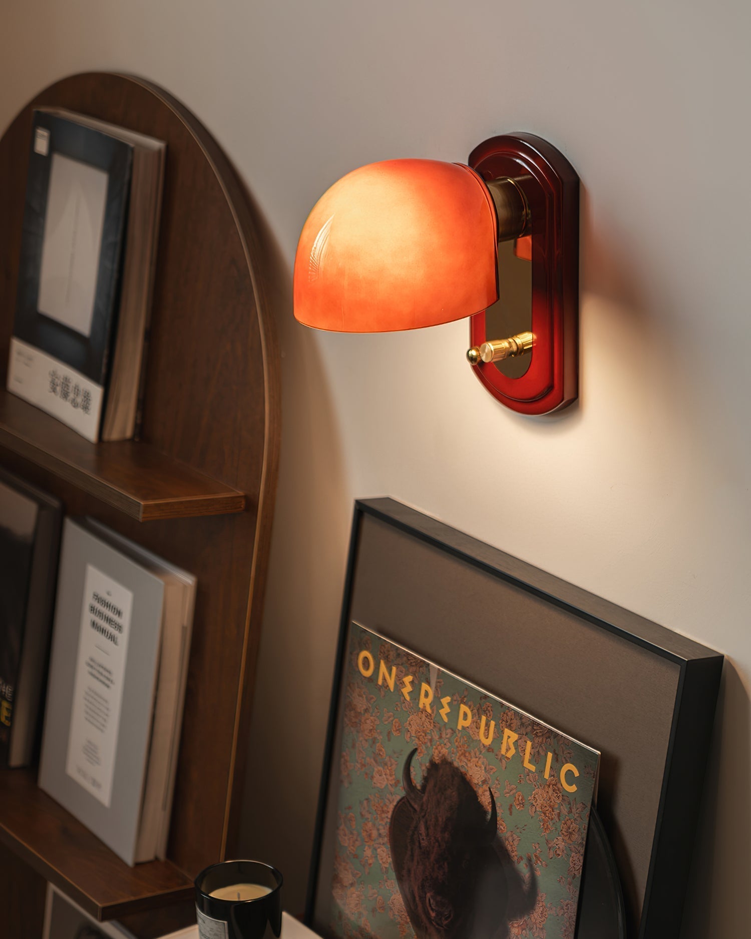 Marcellia Applique Murale Verre Vintage - Neutralighting
