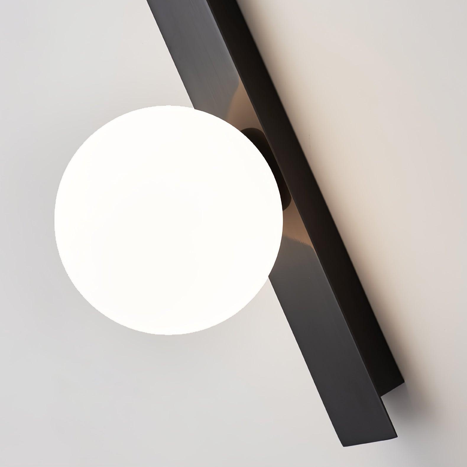 Evlaeiel Long Arm Plug-in Brass Glass Wall Light - Neutralighting