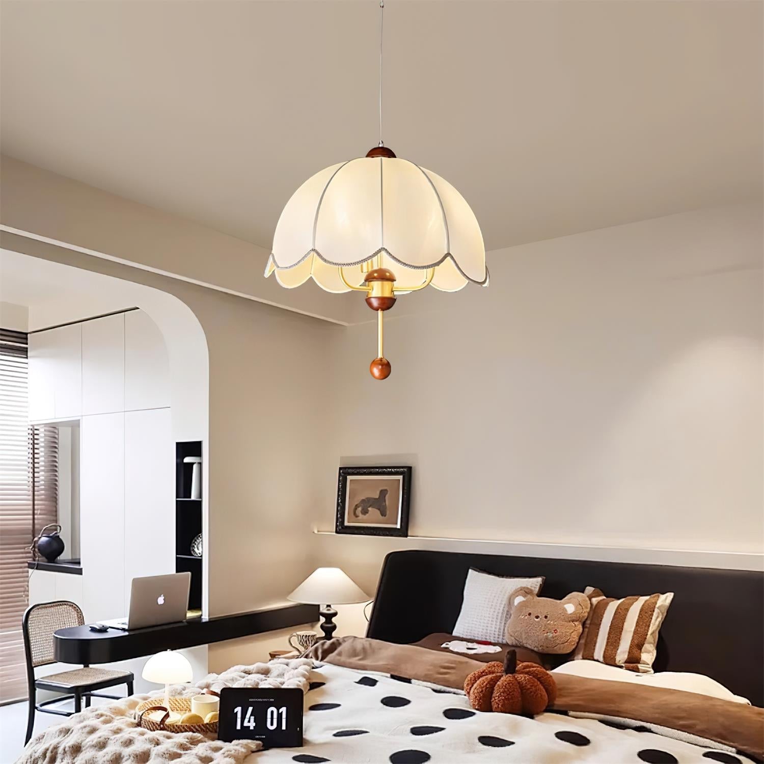 Lonzo Suspension Tissu Dôme - Neutralighting
