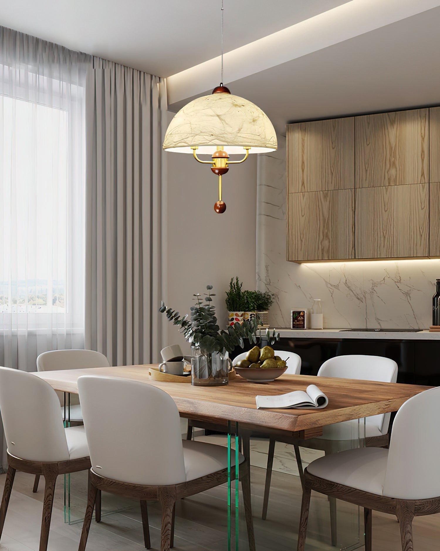 Lonzo Suspension Tissu Dôme - Neutralighting