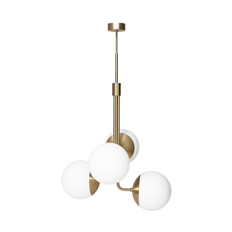 Uzorus Lustre En Verre Vert Velours Art Bouquet - Neutralighting