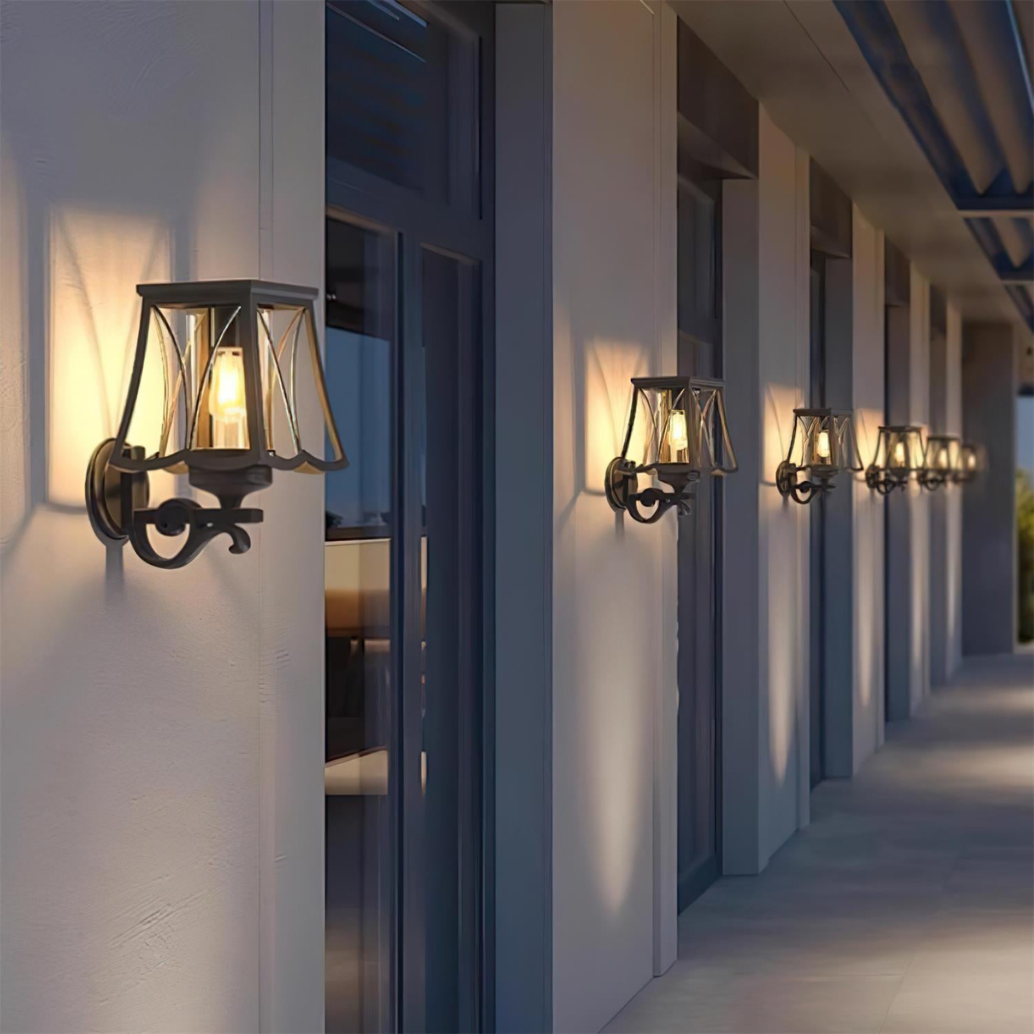 Loria Applique Murale Extérieure Lanterne - Neutralighting