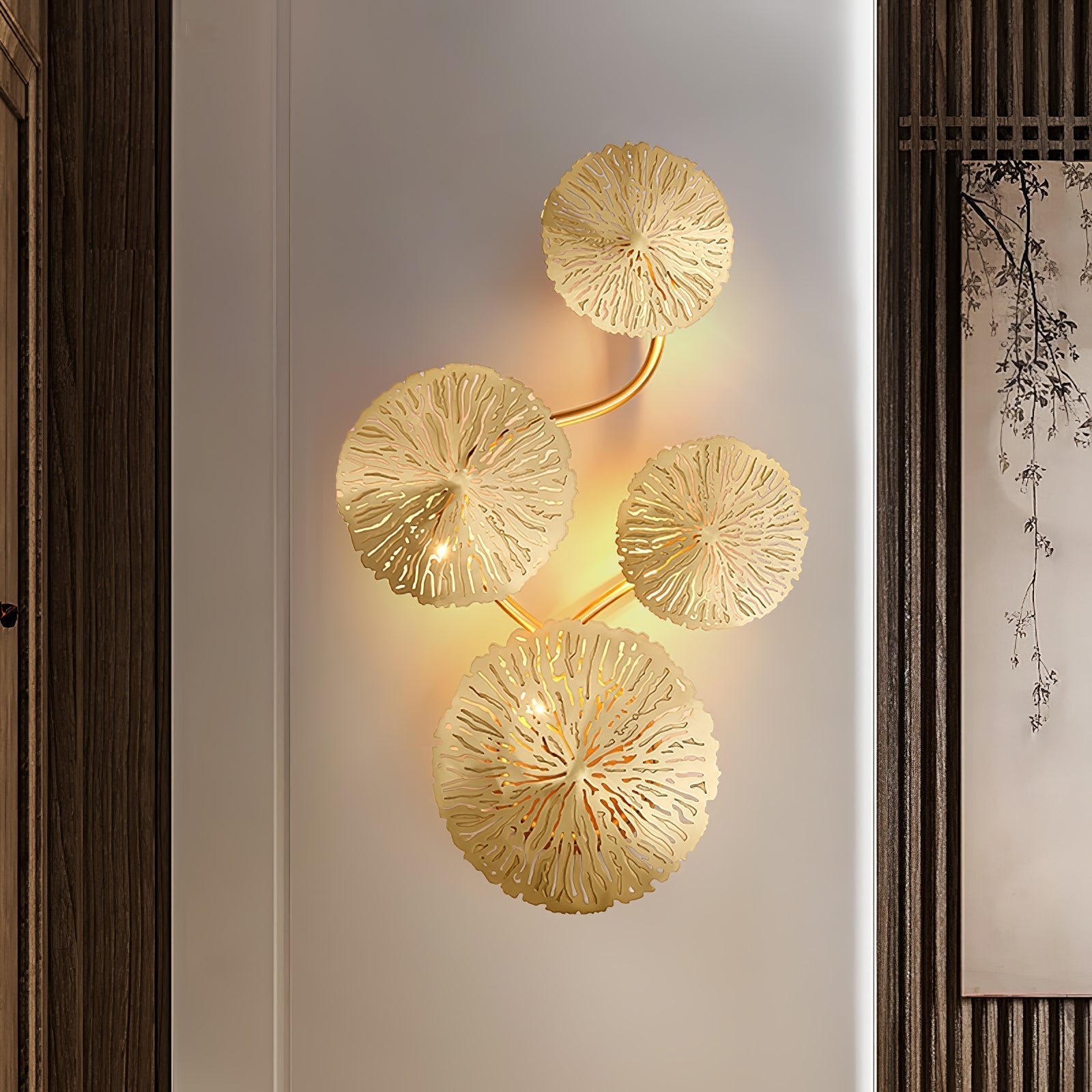 Veya Applique Murale Feuille de Lotus - Neutralighting