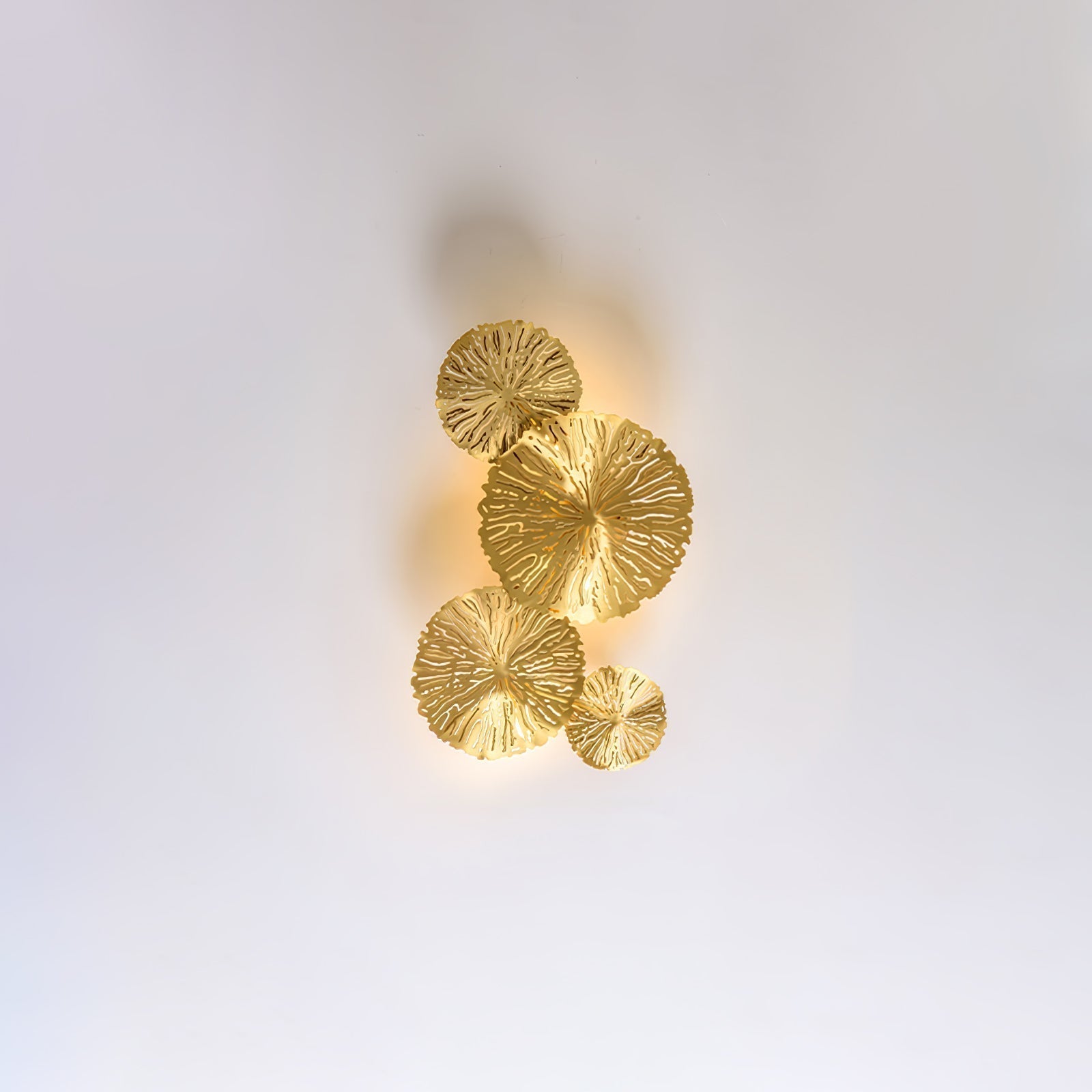 Lustra Applique Murale Feuille De Lotus En Laiton - Neutralighting