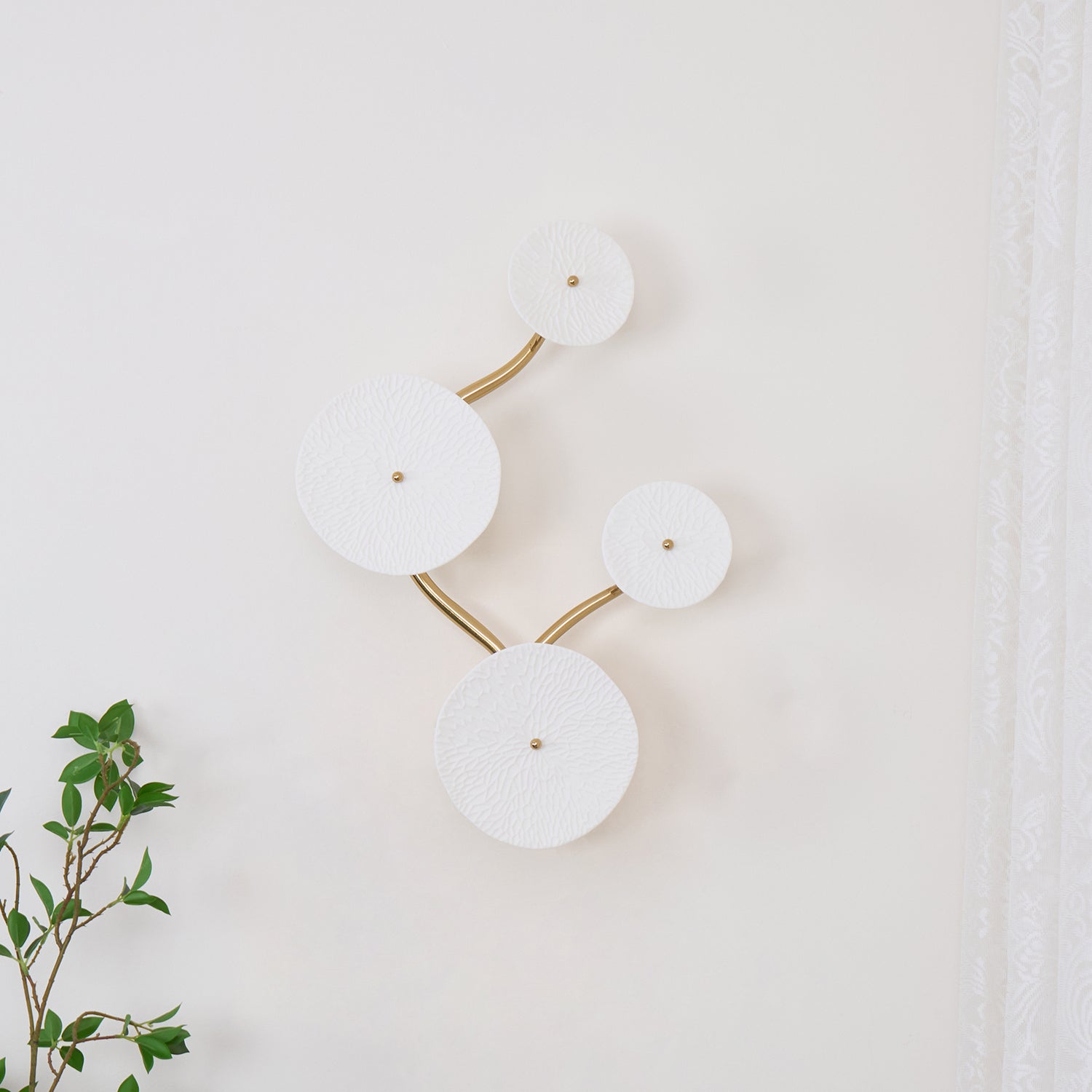 Jesse Applique Murale Pétales d'Art Nordic Élégante - Neutralighting