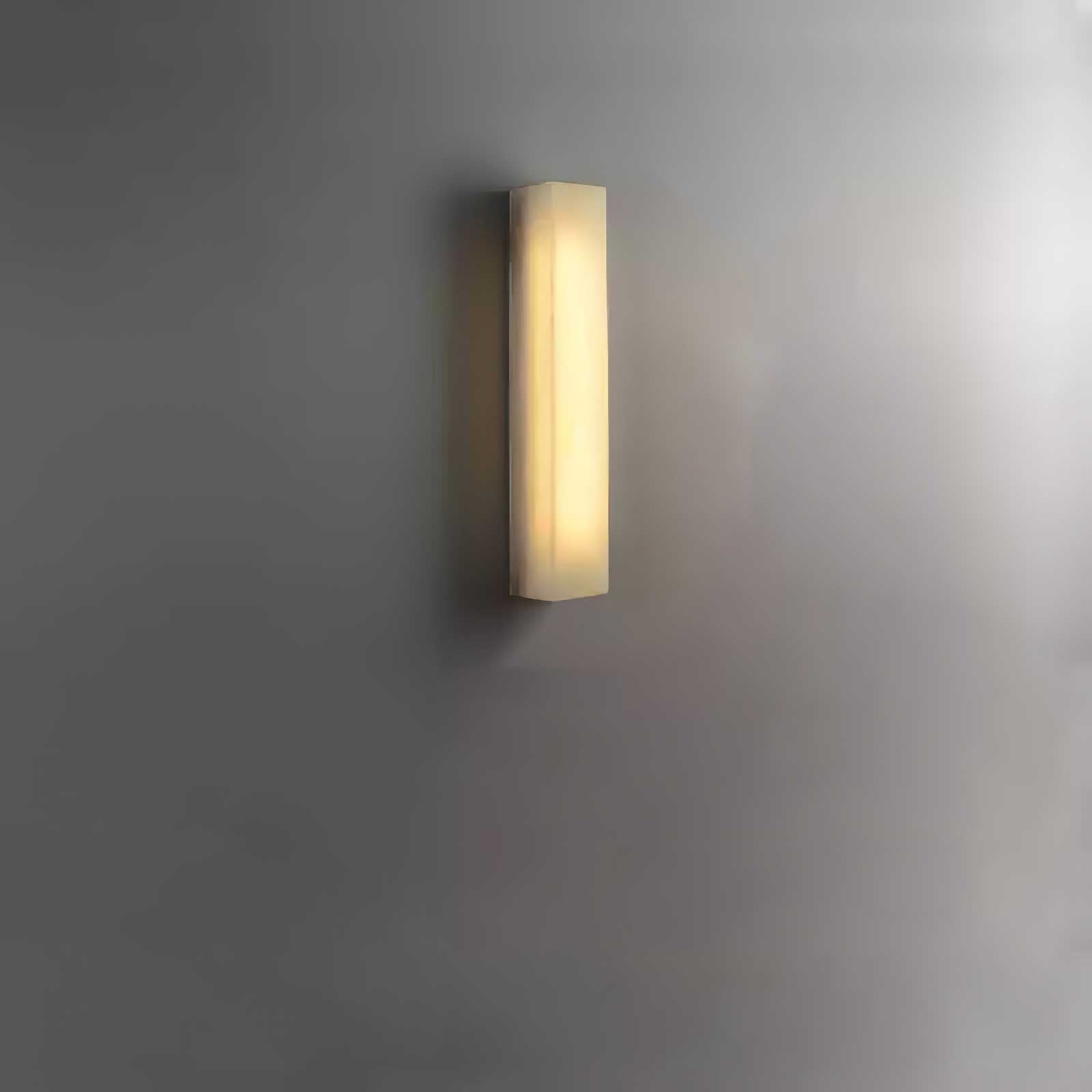 Irina Cylindrique Albâtre Luminaire Mural - Neutralighting