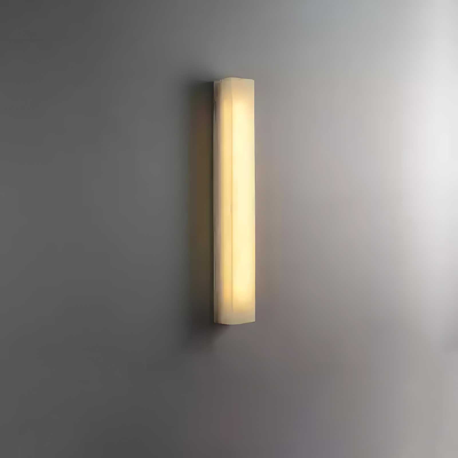 Irina Cylindrique Albâtre Luminaire Mural - Neutralighting