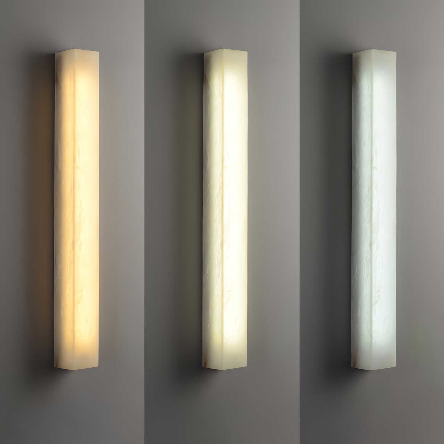 Irina Cylindrique Albâtre Luminaire Mural - Neutralighting