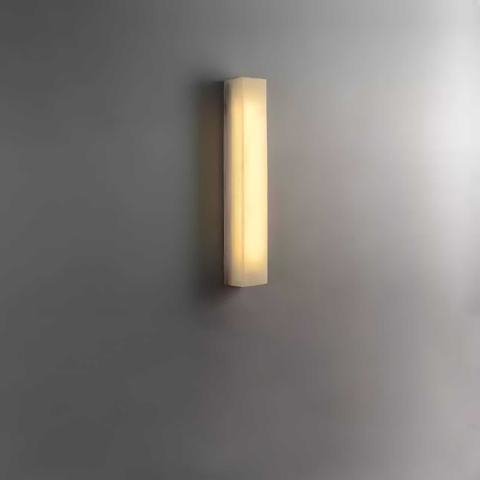 Irina Cylindrique Albâtre Luminaire Mural - Neutralighting