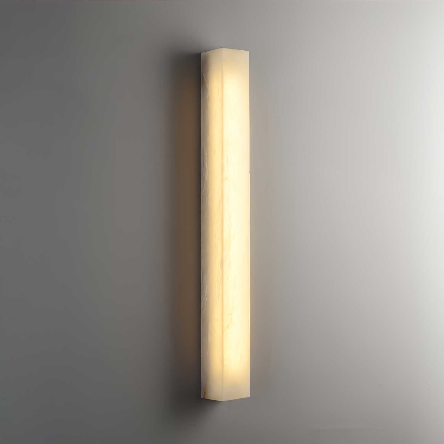 Irina Cylindrique Albâtre Luminaire Mural - Neutralighting