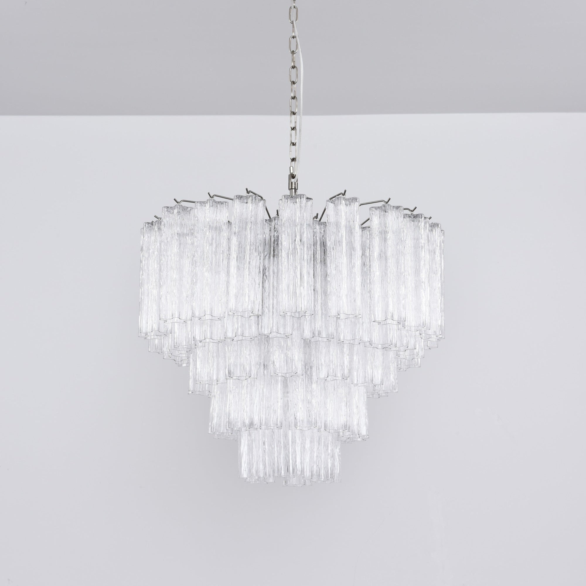 Aurora Lustre Transparent Verre Multi-Étage Cristal Lueur - Neutralighting