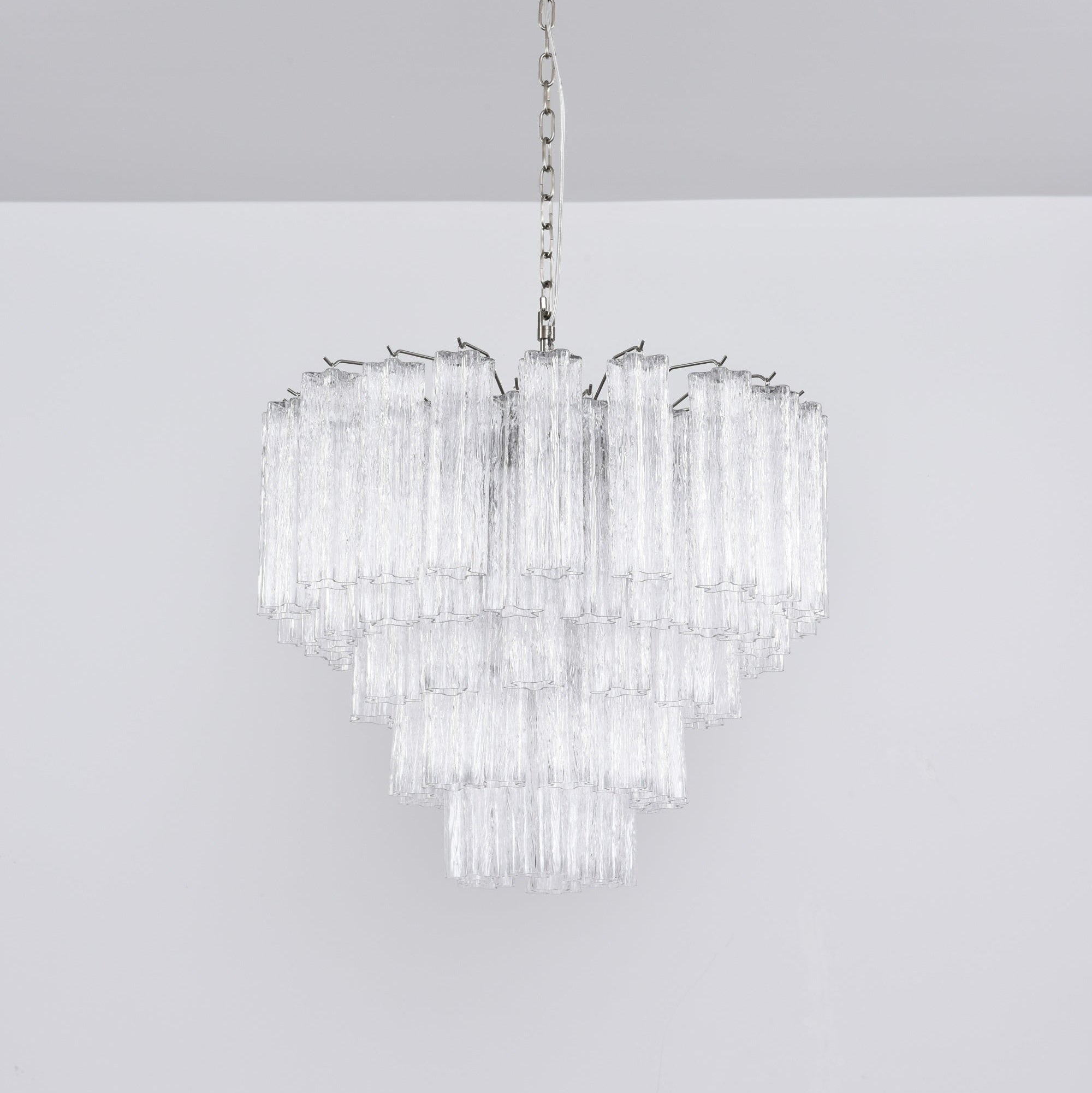 Aurora Lustre Transparent Verre Multi-Étage Cristal Lueur - Neutralighting