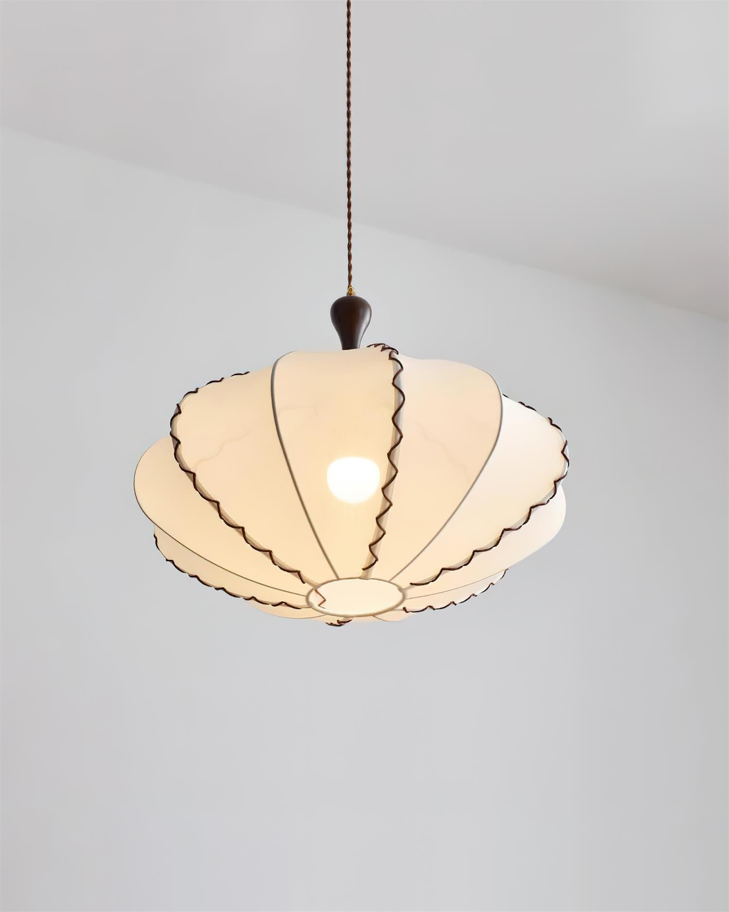 Lucian Lampe Pendante Vintage en Tissu - Neutralighting