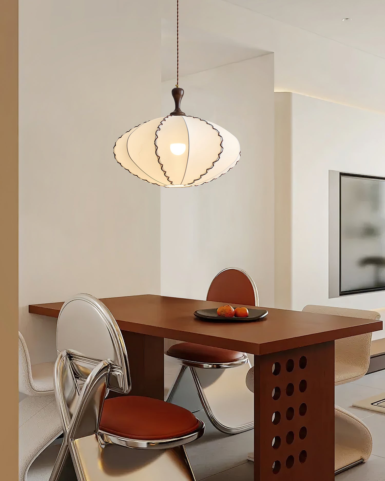 Lucian Lampe Pendante Vintage en Tissu - Neutralighting