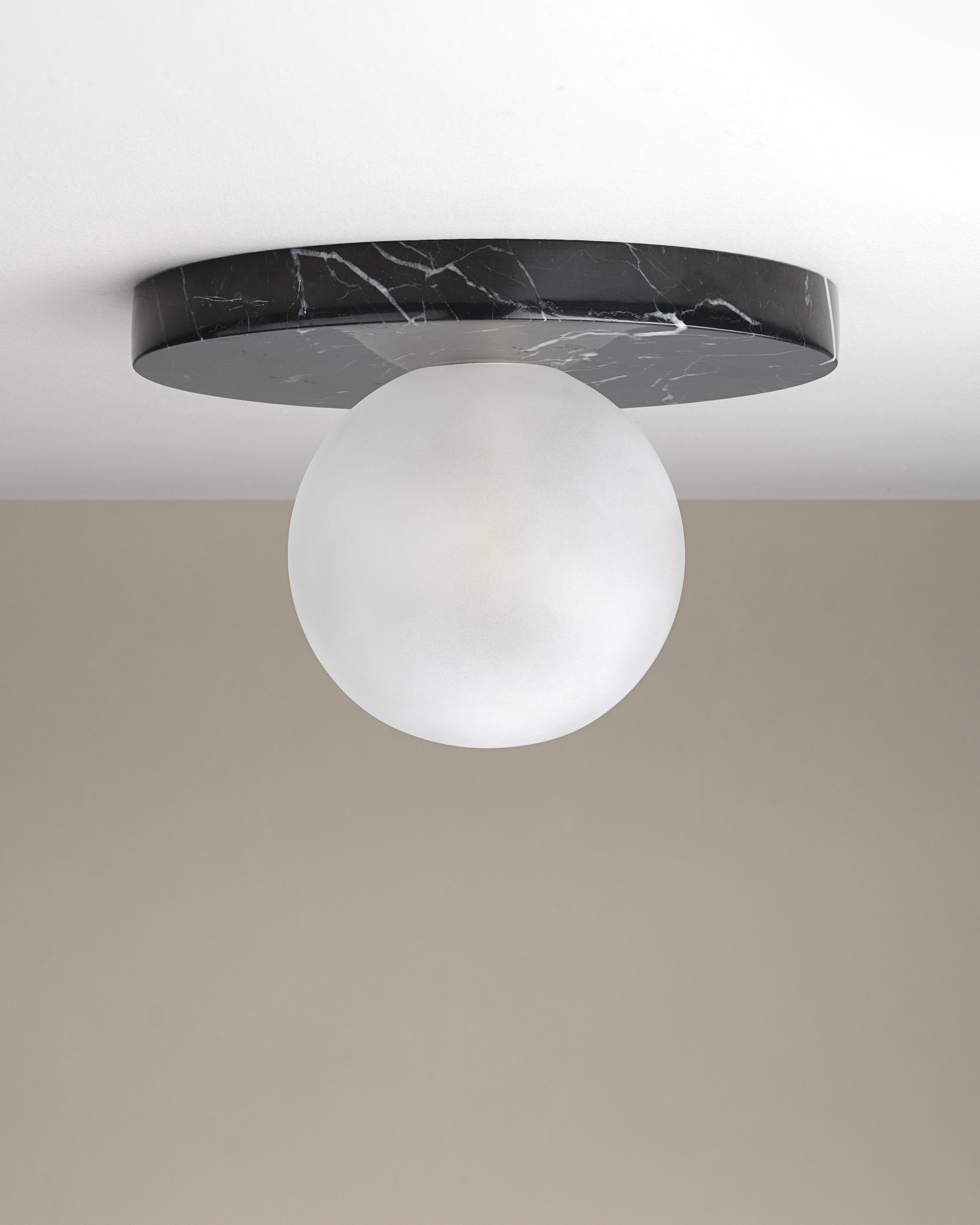 Arthaen Applique Murale Travertin Marbre Flushmount Minimaliste Moderne - Neutralighting