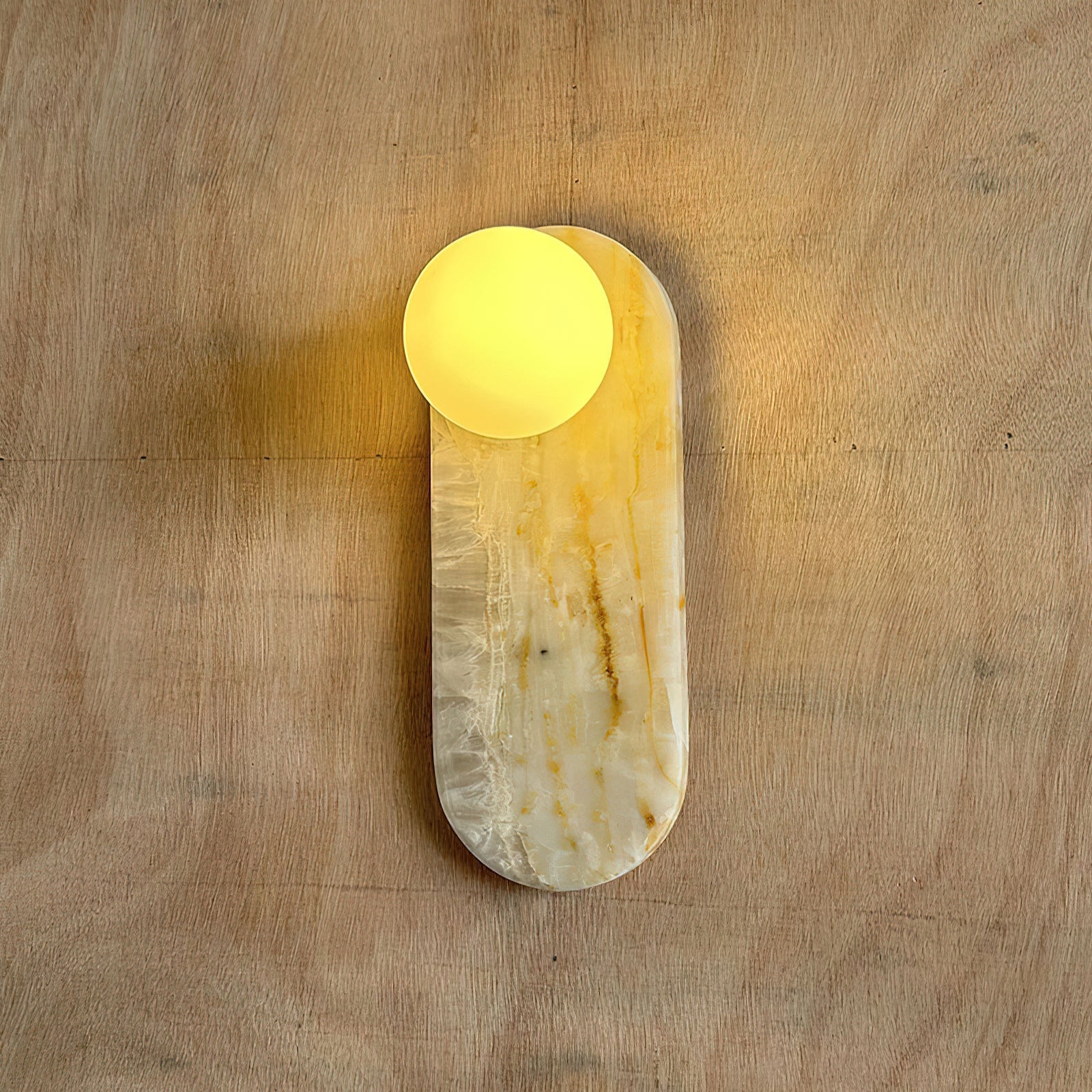 Comarion Applique Murale Marbre Blanc Jade Art Nordic Premium - Neutralighting