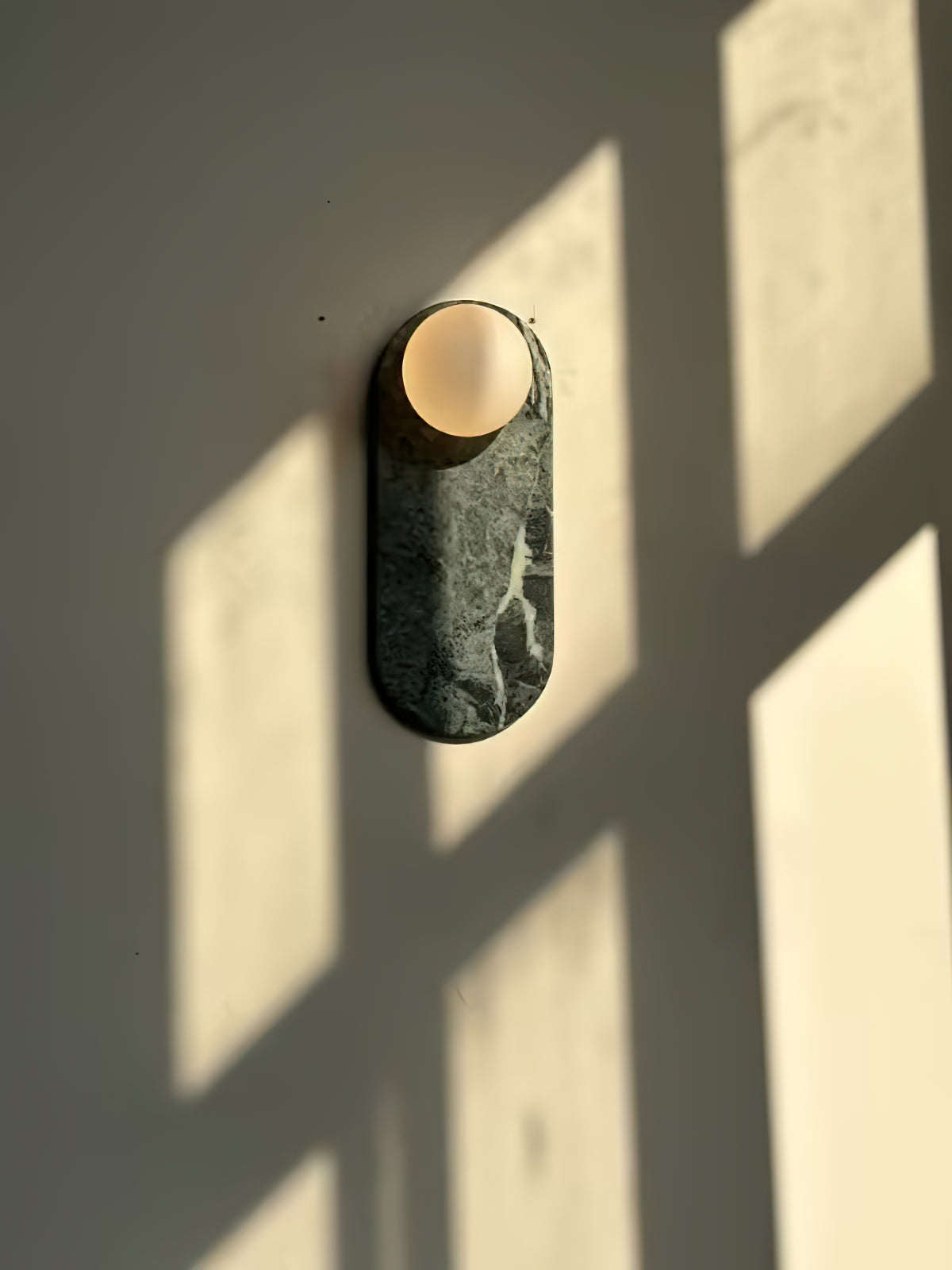 Lucie Applique Murale Ovale Marbre Verre Nordic Premium - Neutralighting