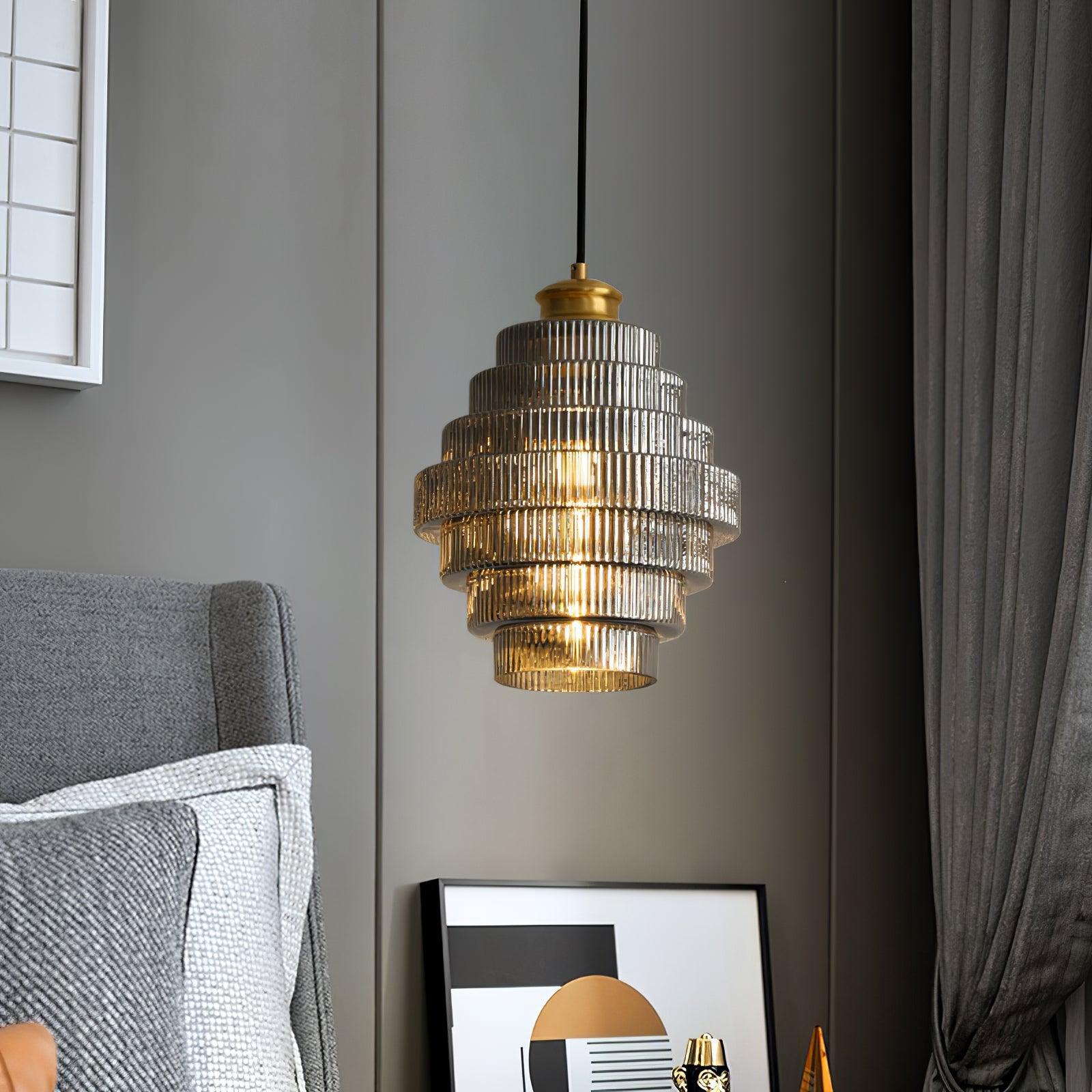 Amara Lampe Pendante en Verre Minimaliste - Neutralighting