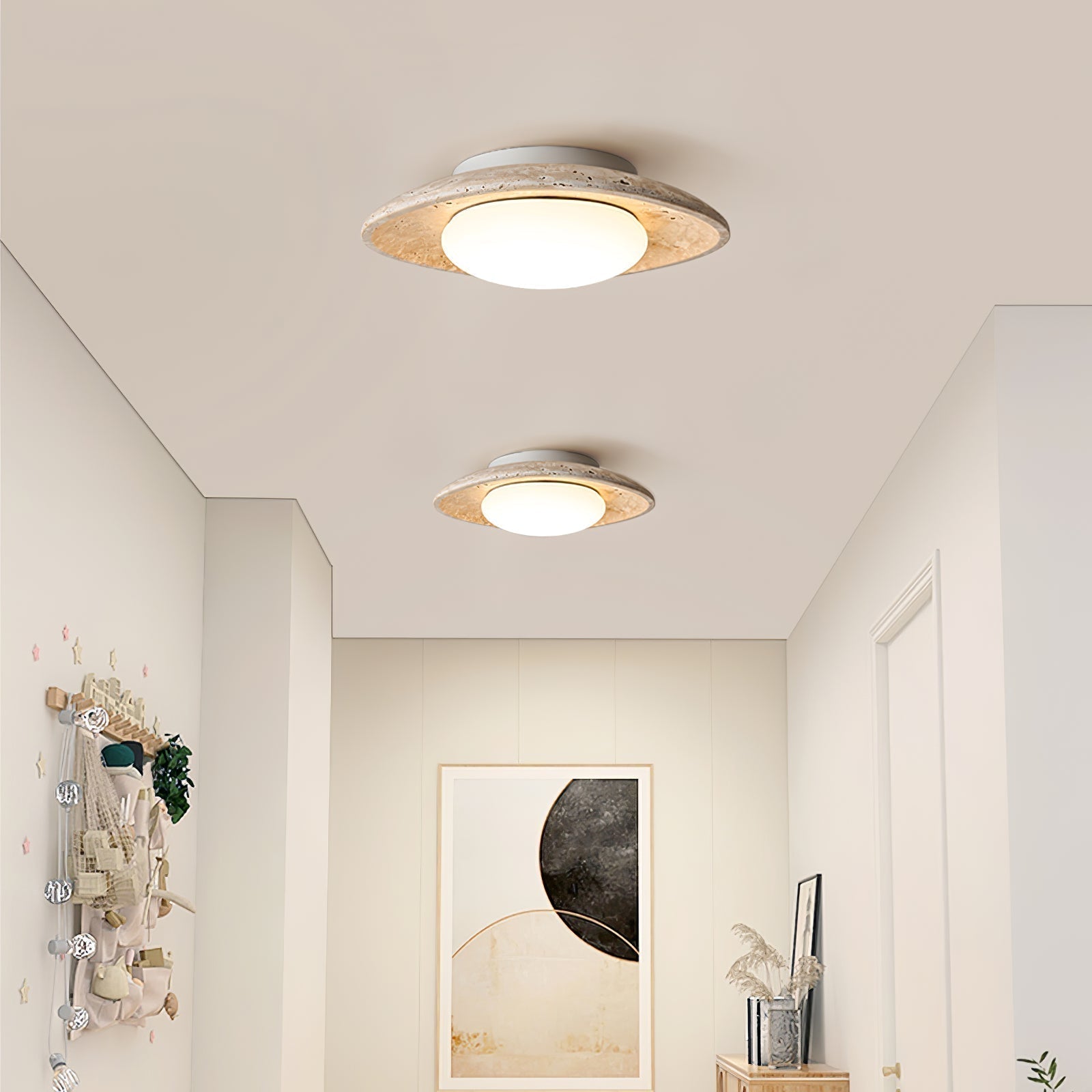 Lena Travertin Plafonnier - Neutralighting