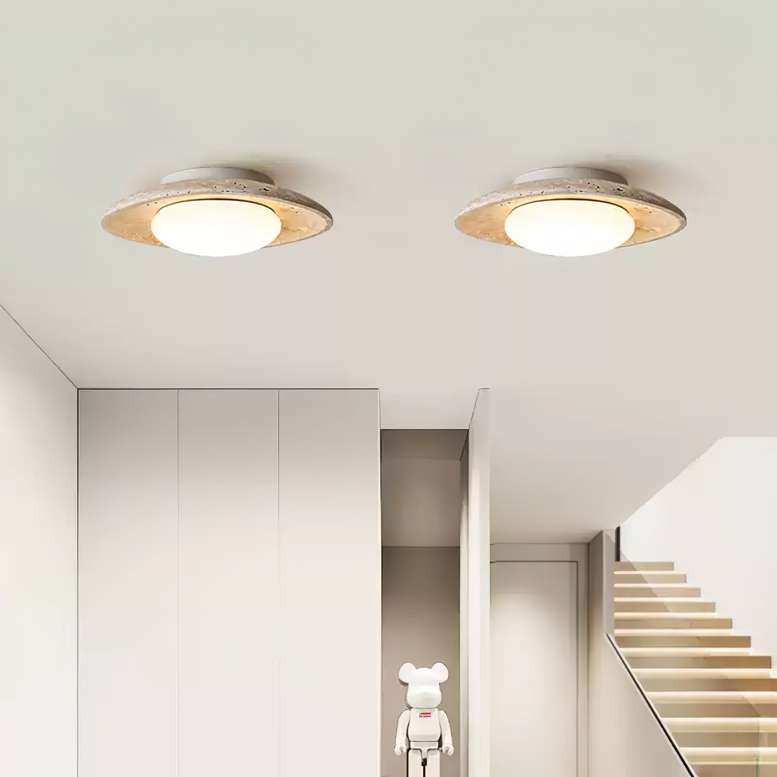 Lena Travertin Plafonnier - Neutralighting