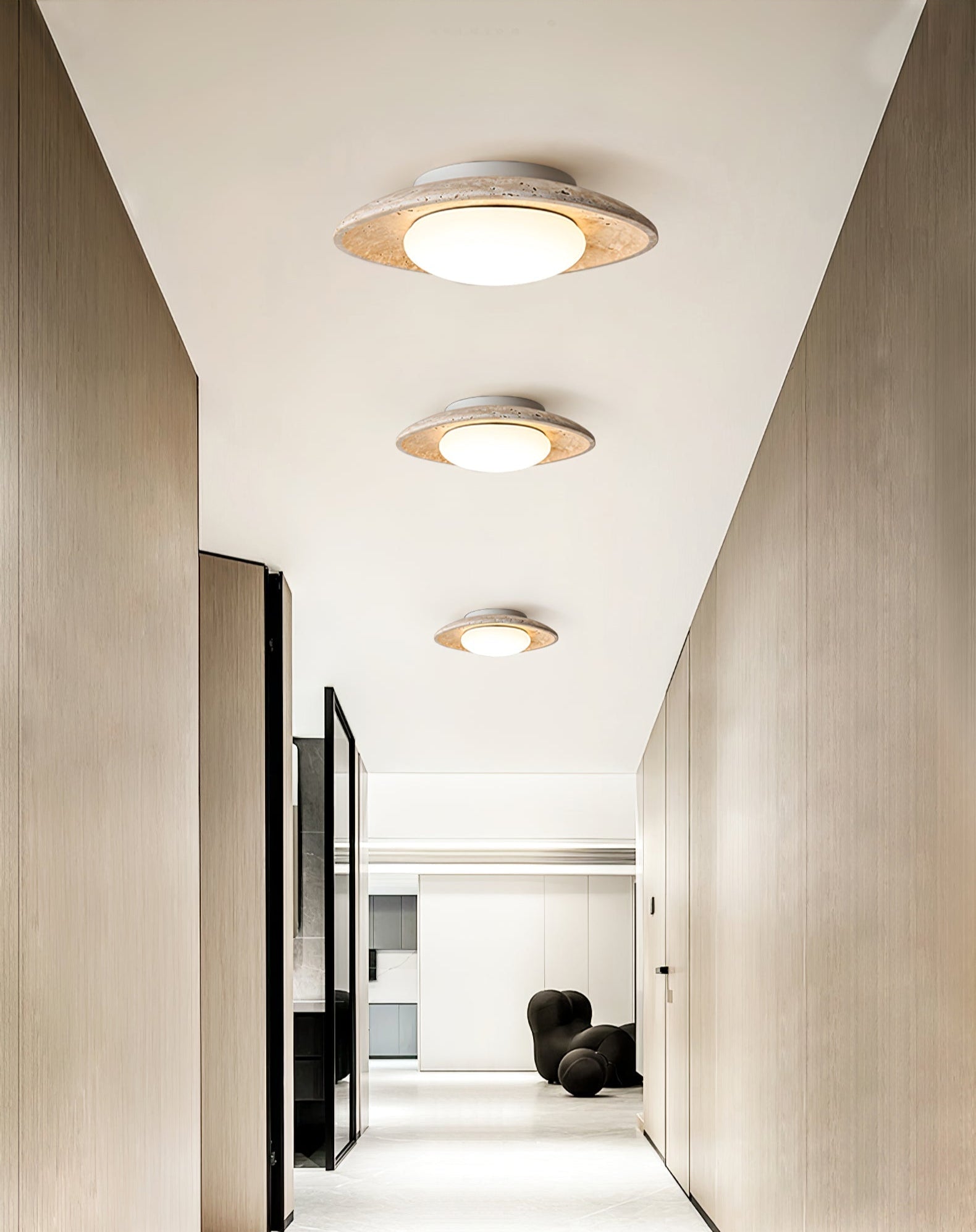 Lena Travertin Plafonnier - Neutralighting