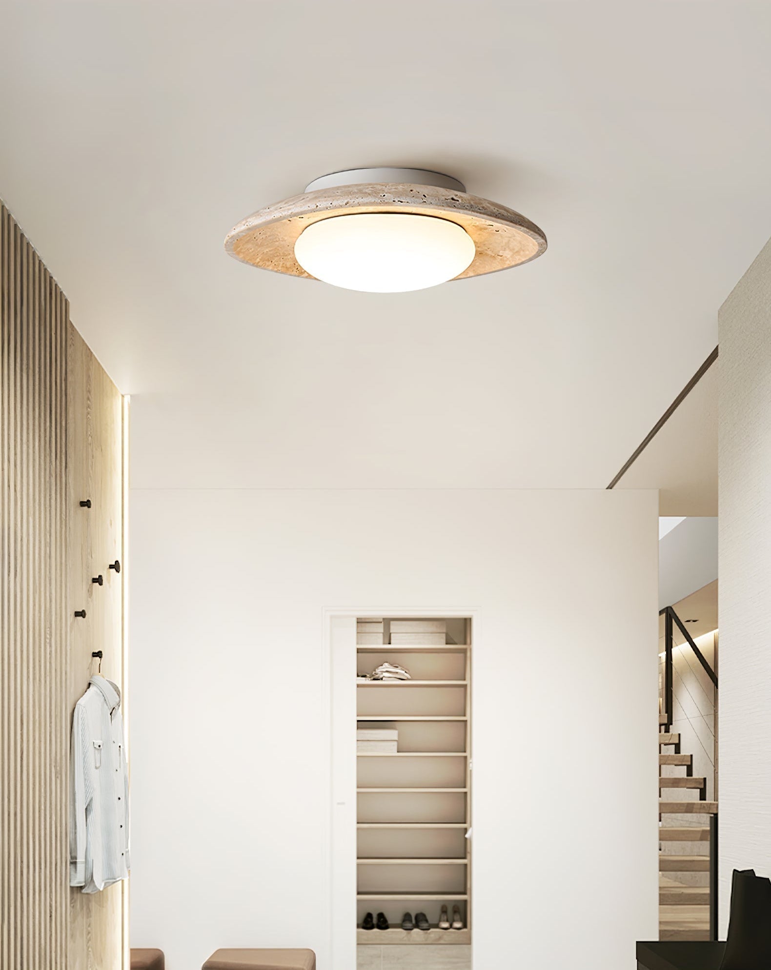 Lena Travertin Plafonnier - Neutralighting