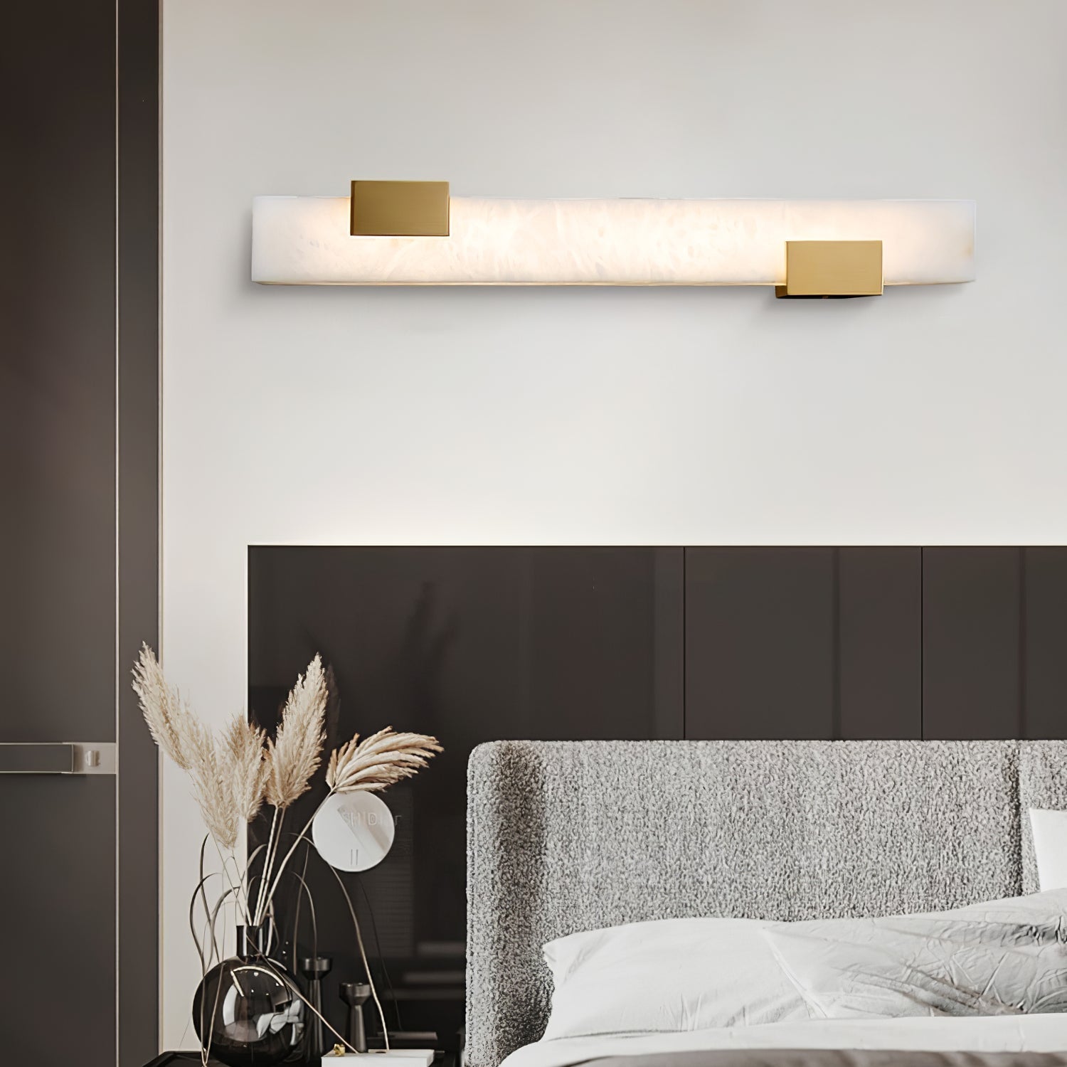 Eos Applique Murale Linéaire en Albâtre - Neutralighting
