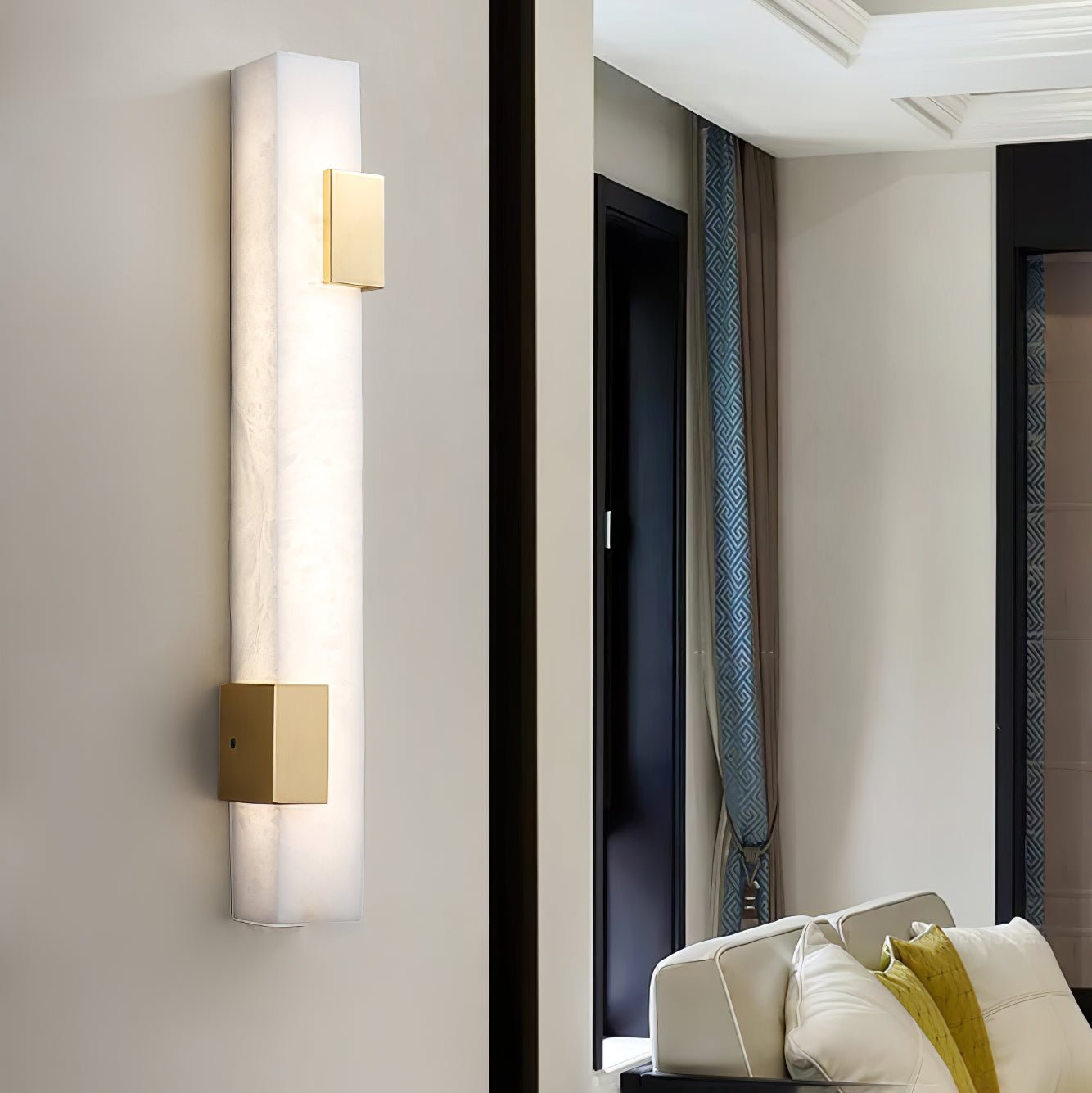 Eos Applique Murale Linéaire en Albâtre - Neutralighting