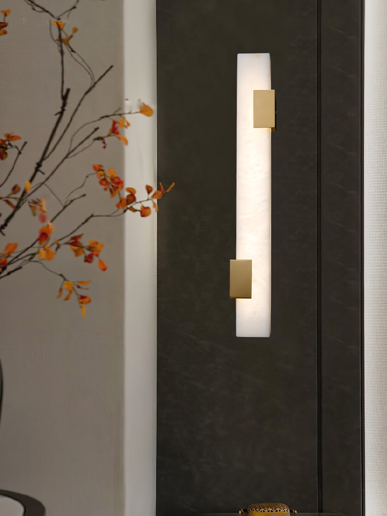 Eos Applique Murale Linéaire en Albâtre - Neutralighting