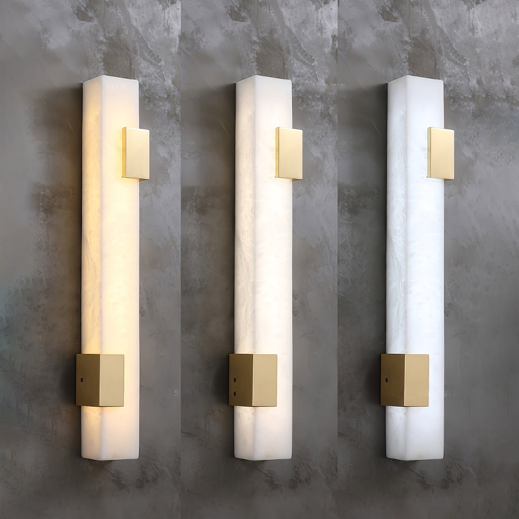 Eos Applique Murale Linéaire en Albâtre - Neutralighting